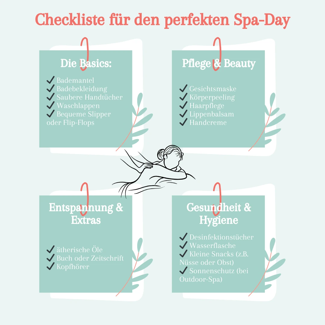 Checkliste Spa Day