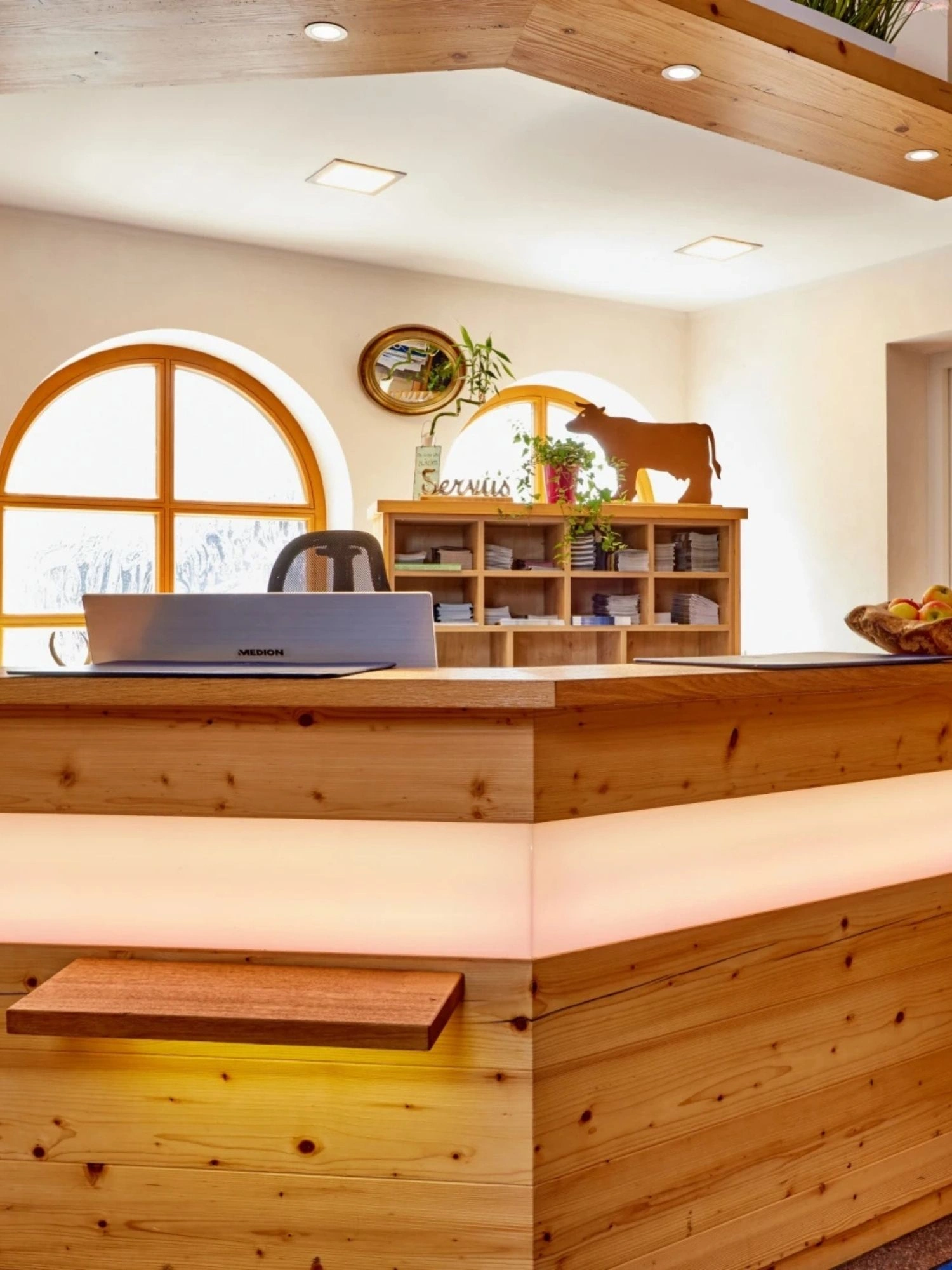 Empfangsbereich des Landhotels Böld