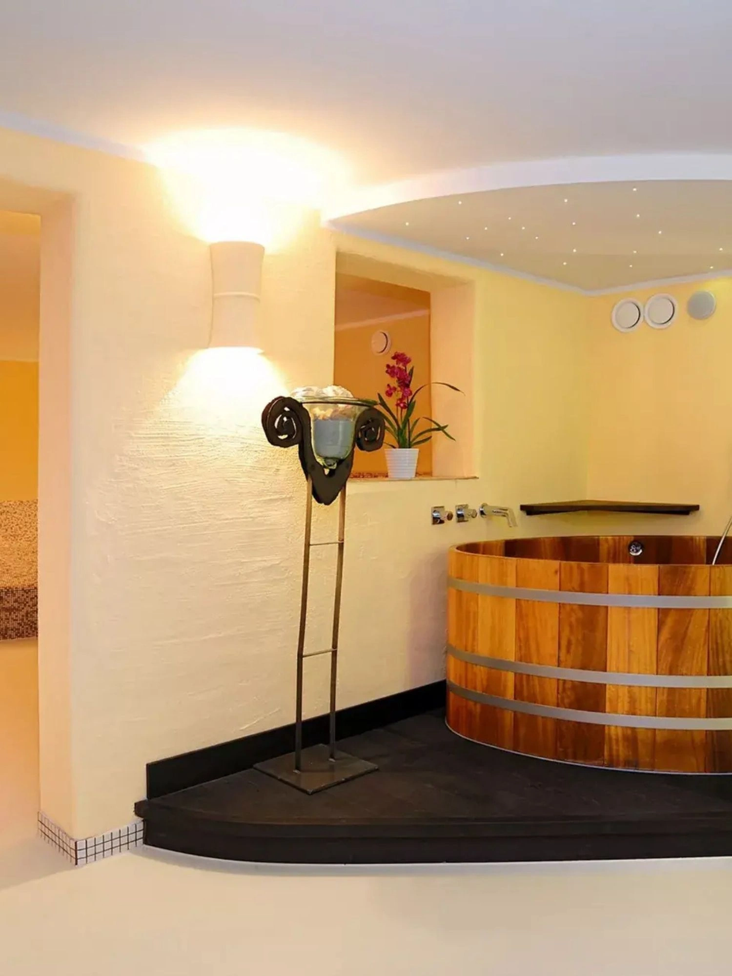 Wellnessbereich im Hotel Böld