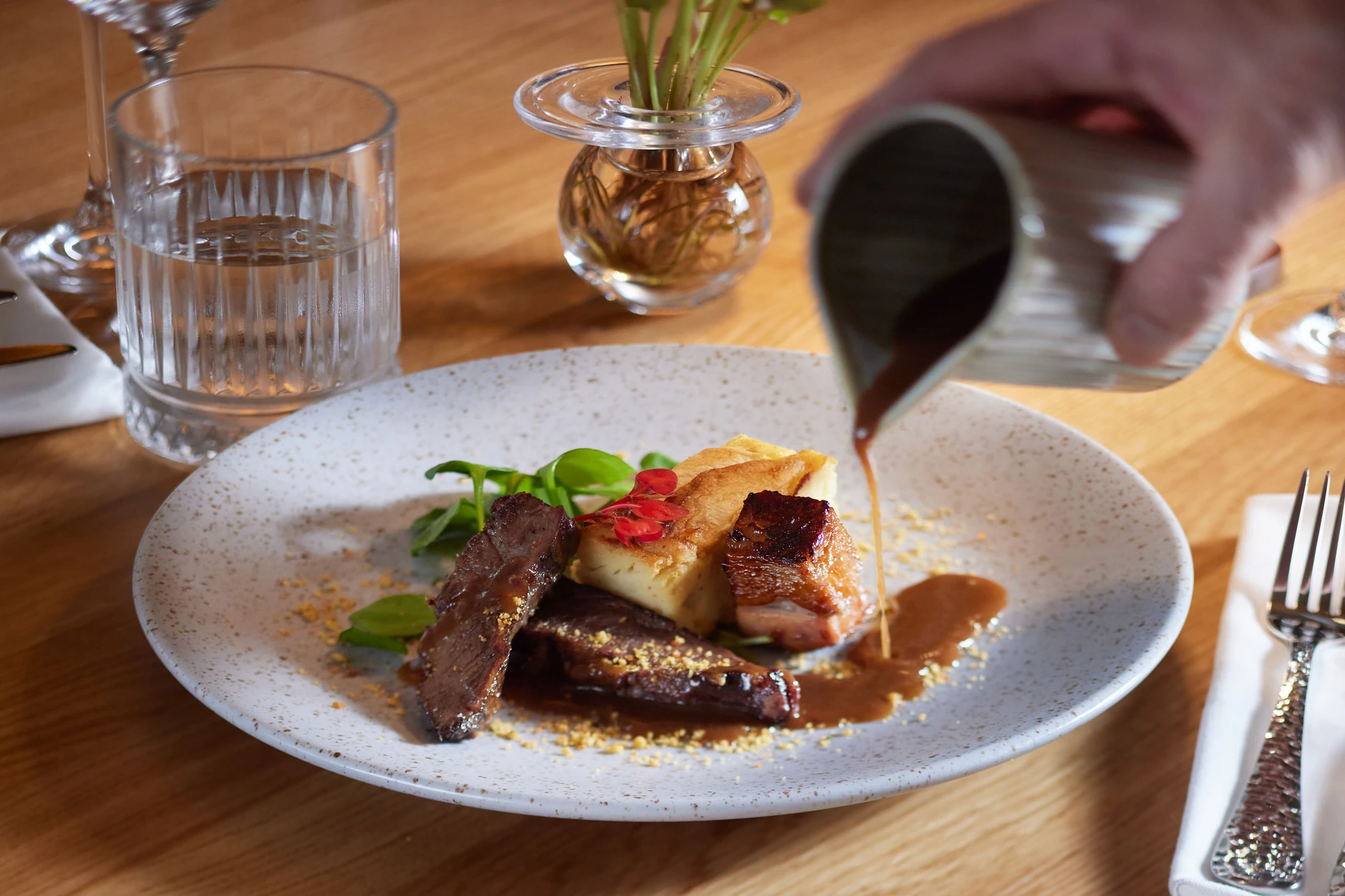 SS Rotterdam - Köstliches Gericht