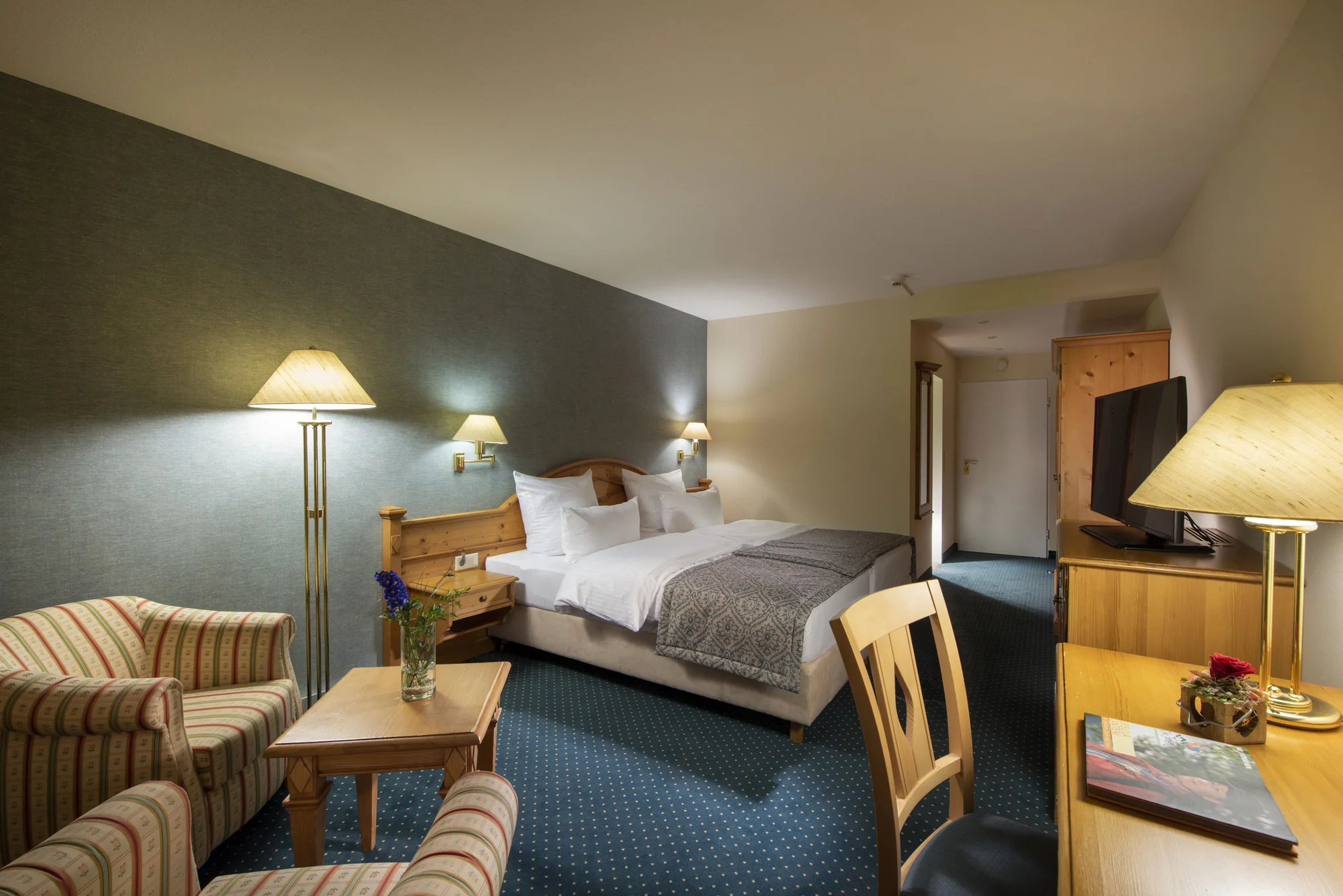 Zimmerausstattung Doppelzimmer