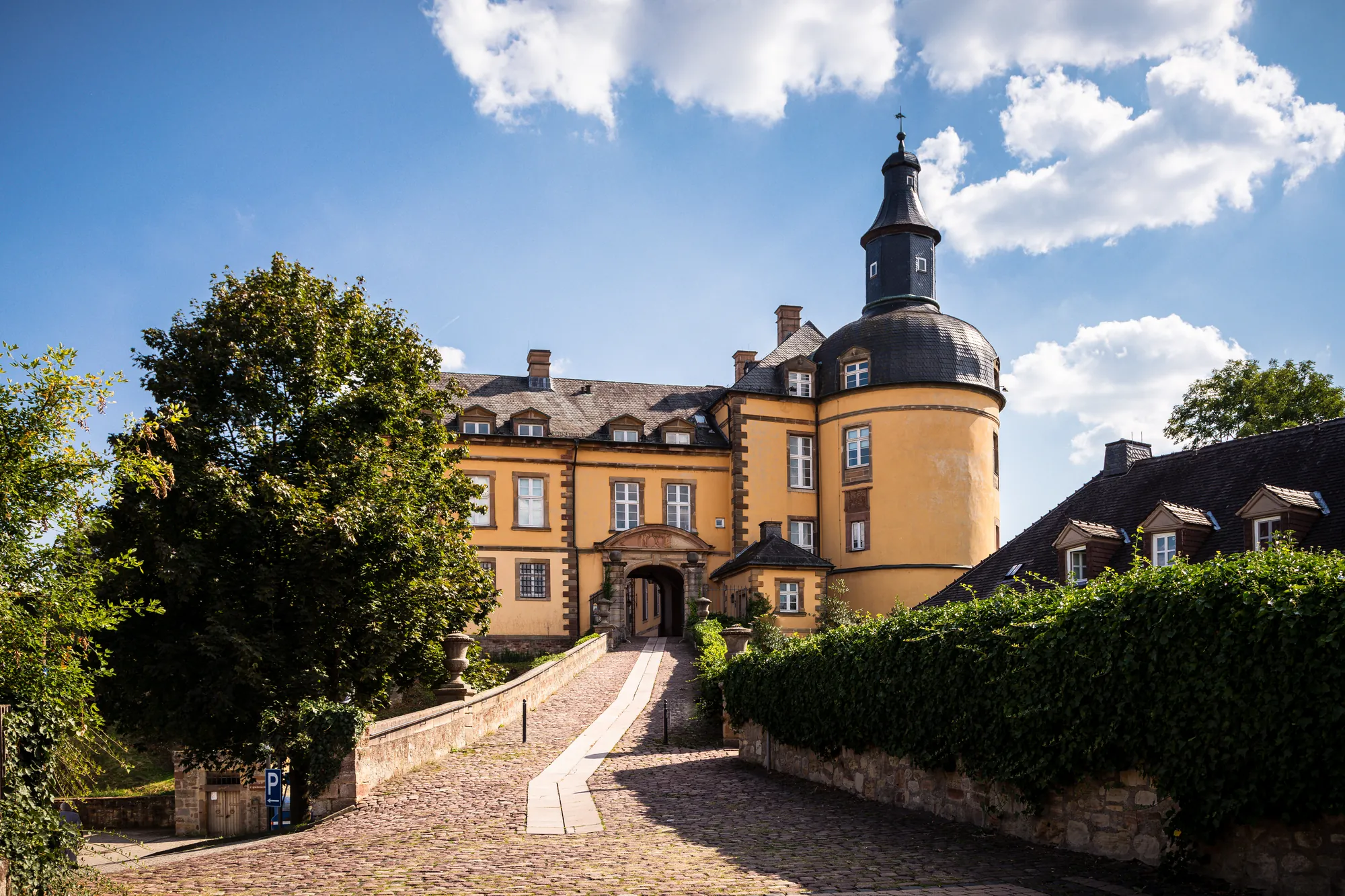 Schloss Friedrichstein auf dem Schlossberg in Bad Wildungen