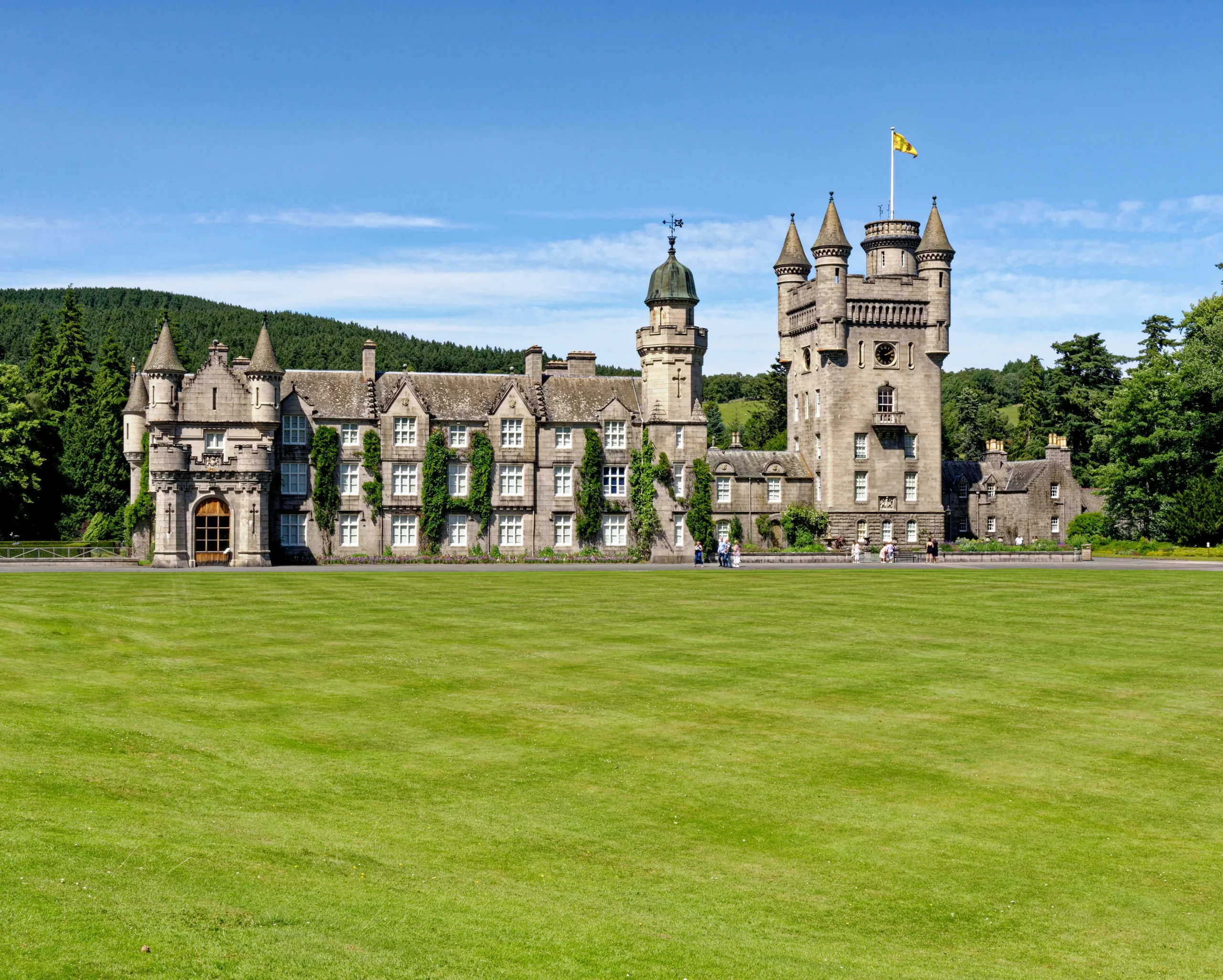 Balmoral Castle – der schottische Wohnsitz der königlichen Familie.
