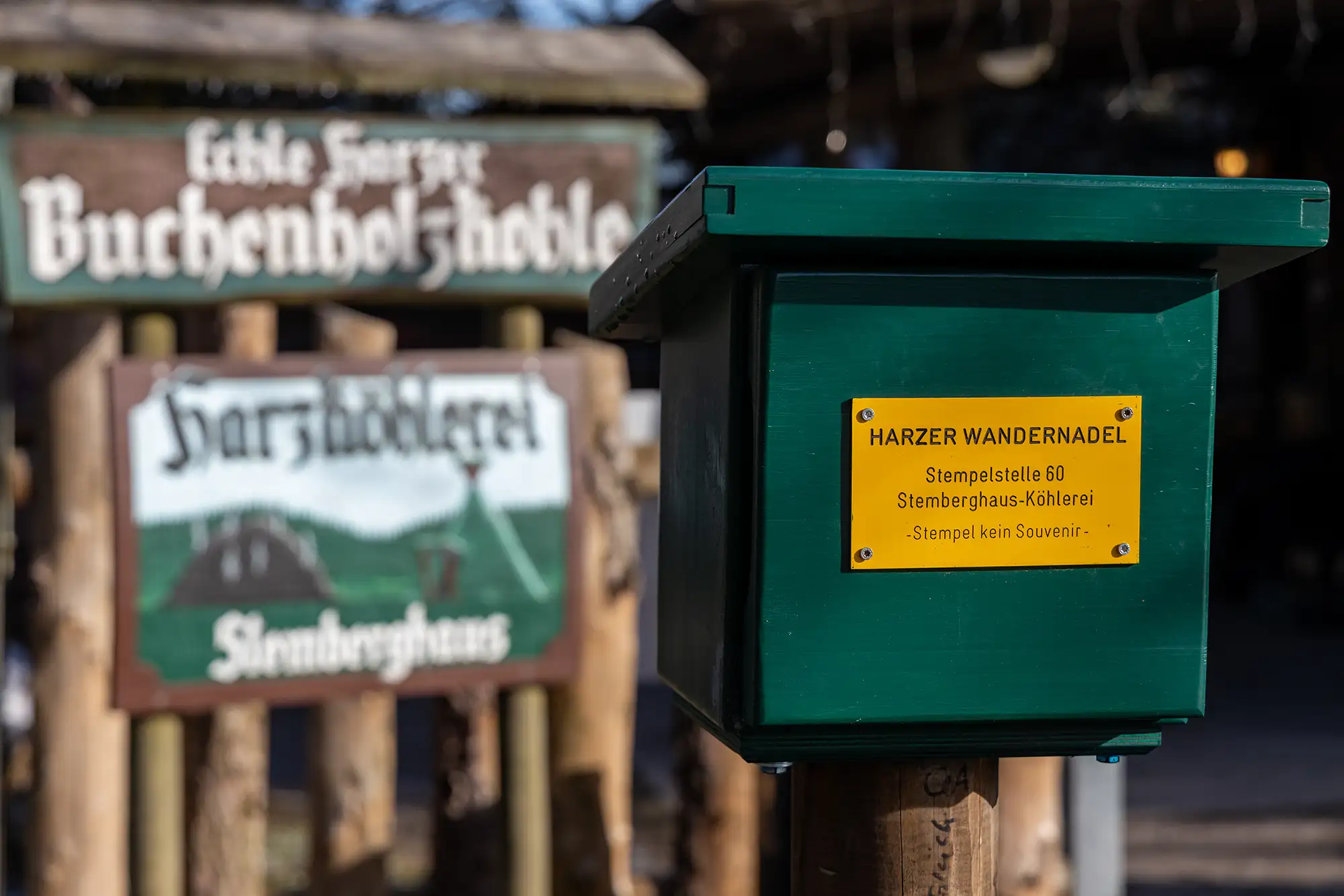 Stempelstelle Harzer Wandernadel Stemberghau