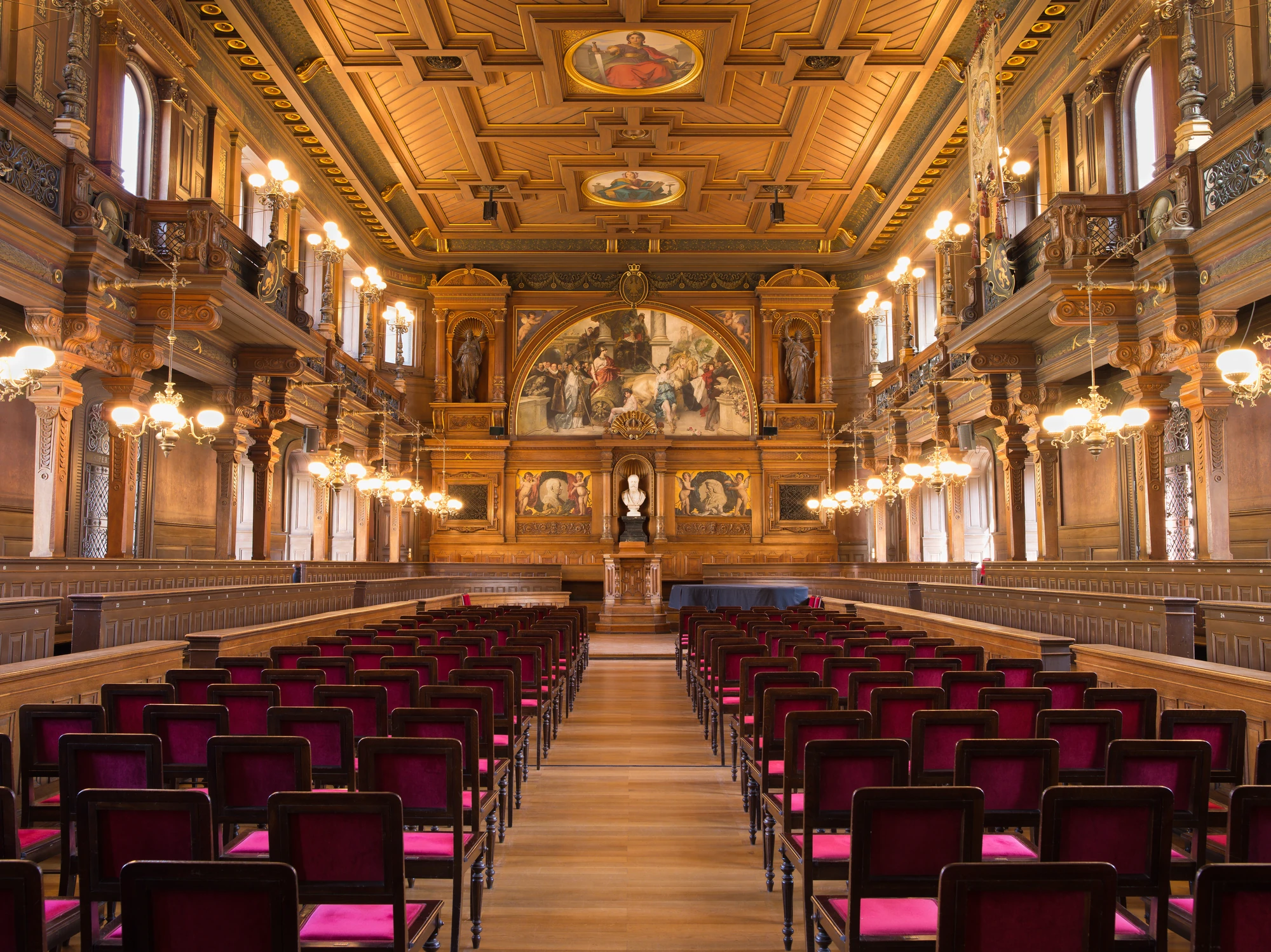 Besuch der Alten Aula der Universität bei Heidelberg Urlaub