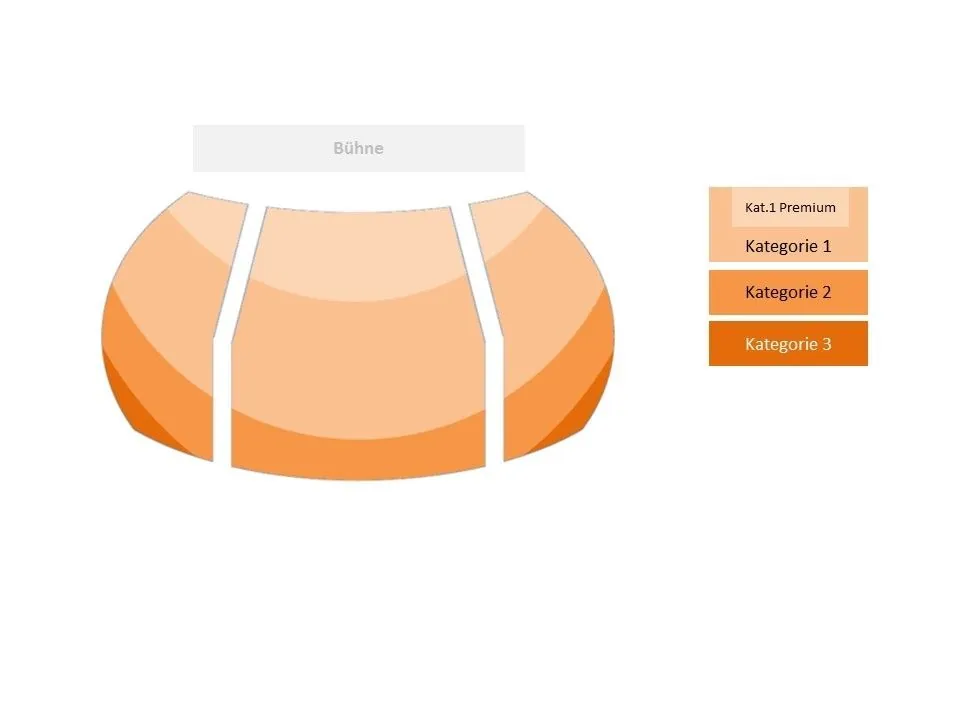 Saalplan vom Stage BLUEMAX Theater in Berlin