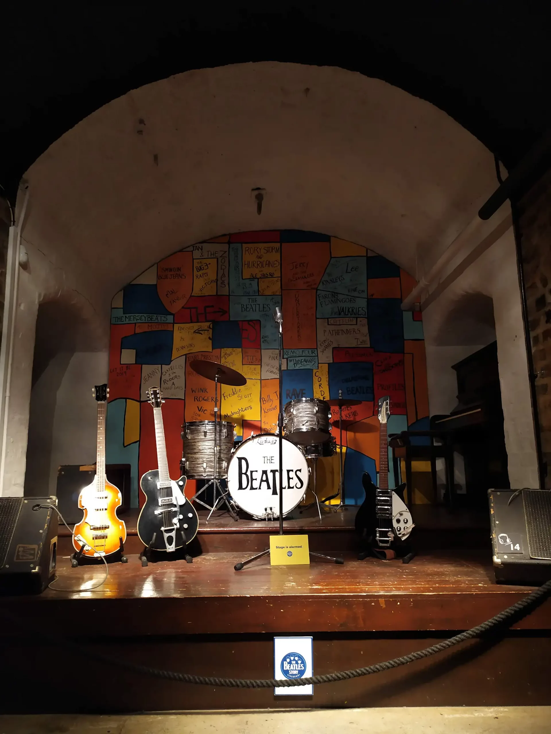 Nachbildung des Cavern Pub im Beatles Museum Liverpool