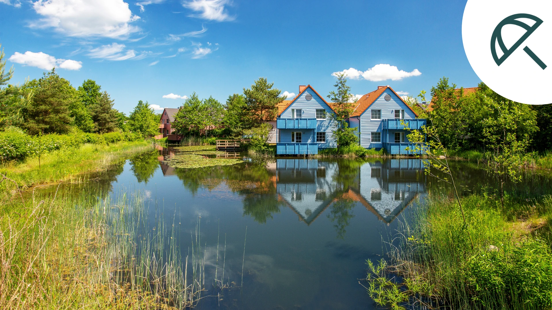 Beech Fleesensee Häuser am See mit Icon