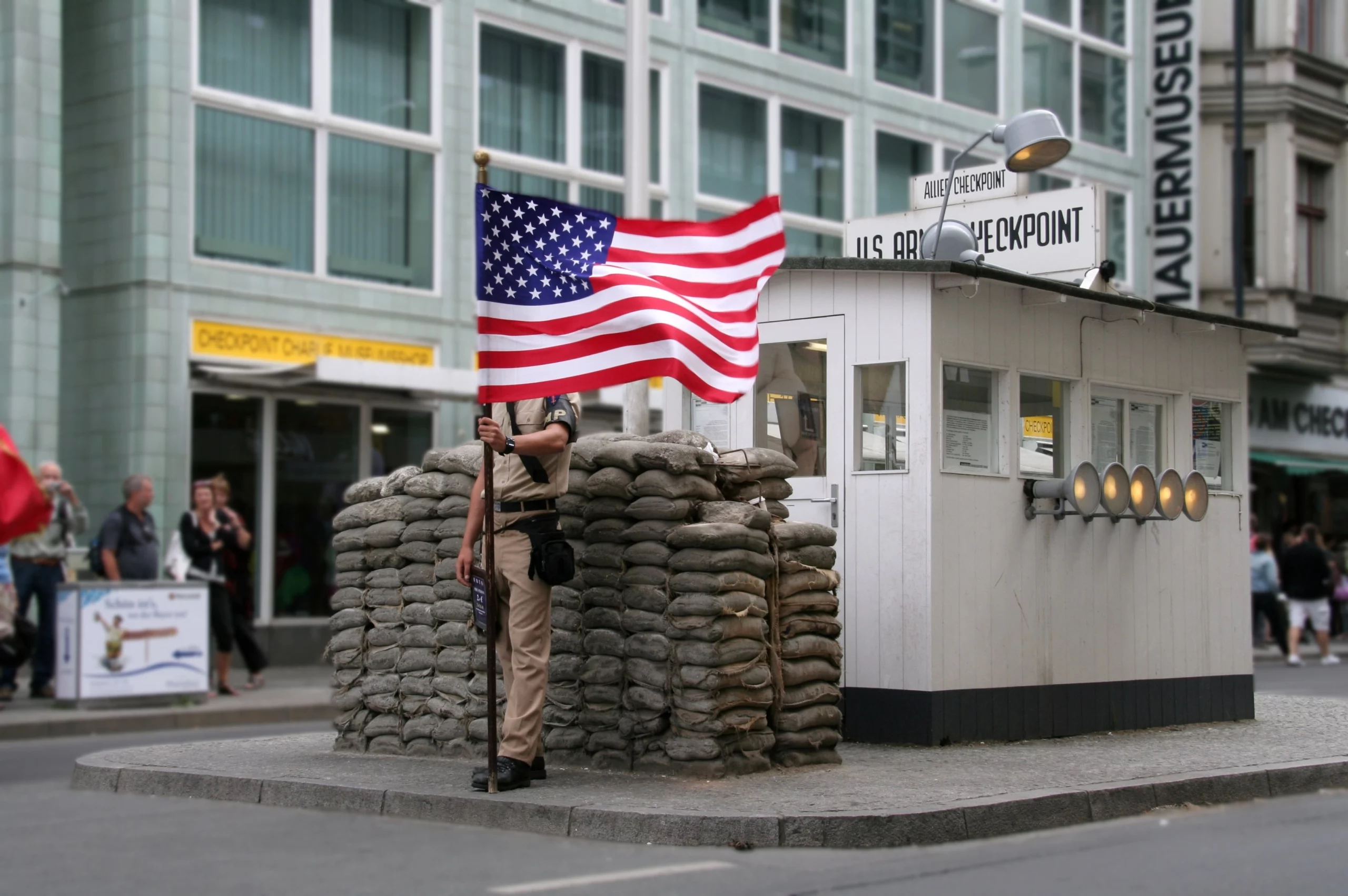 Checkpoint Charlie in Berlin
