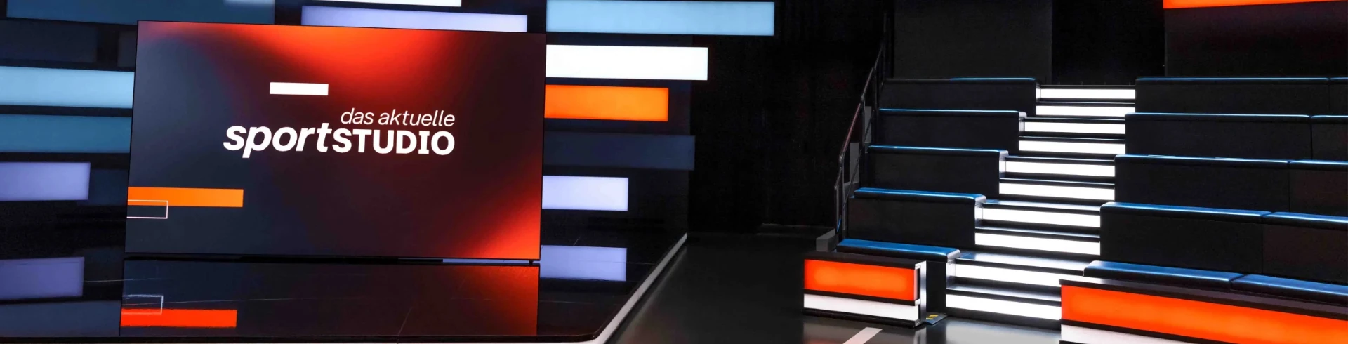 das aktuelle sportstudio Studio ohne Zuschauer