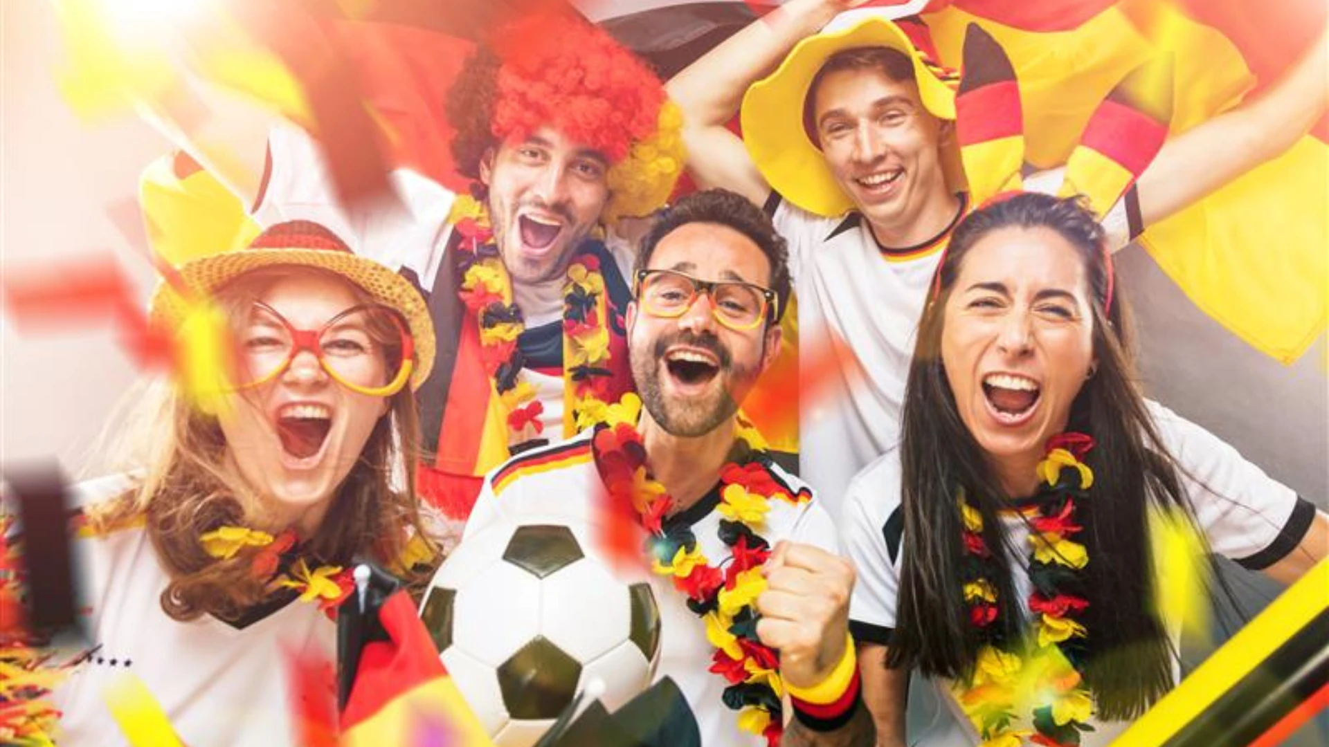 Deutschland Fans jubeln