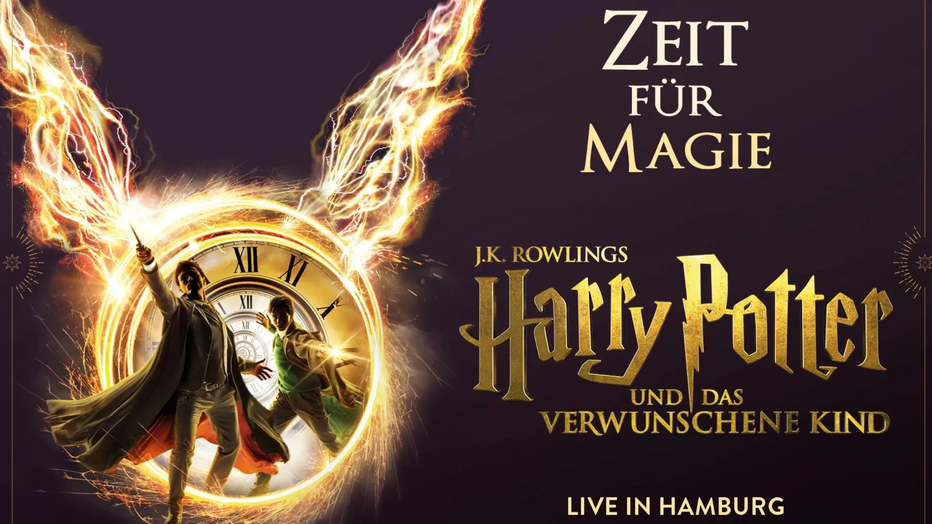 Harry Potter und das verwunschene Kind, Keyvisual (Zeit für Magie)
