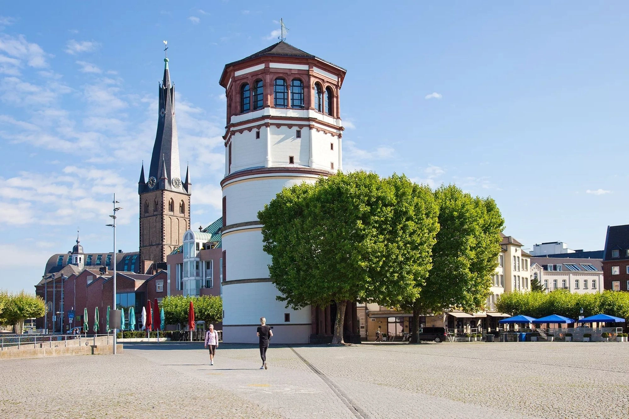 Schlossturm in der Stadt Düsseldorf