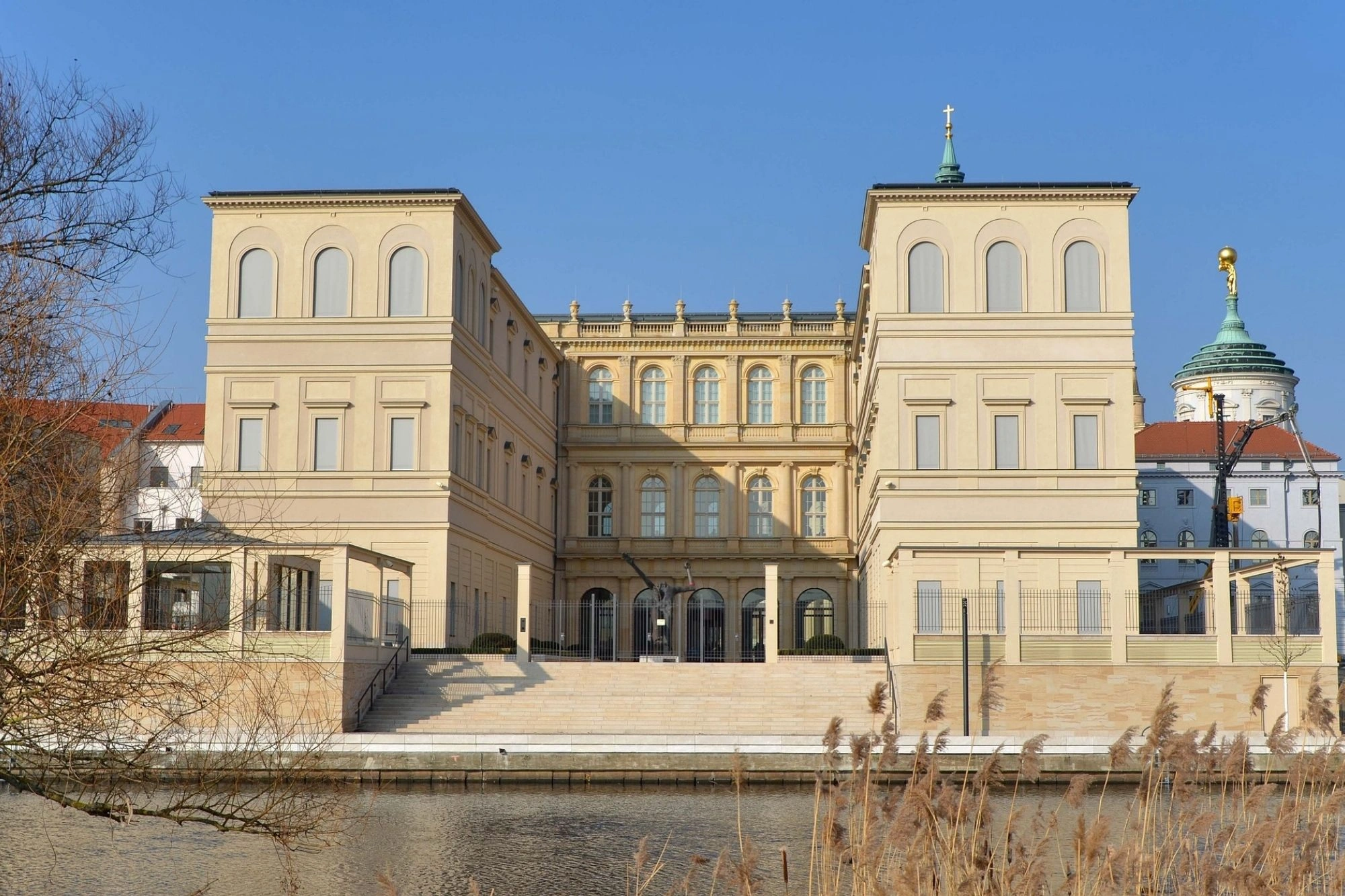 Museum Barberini ein prächtiges, rekonstruiertes Barockgebäude bei Kurzurlaub Potsdam.