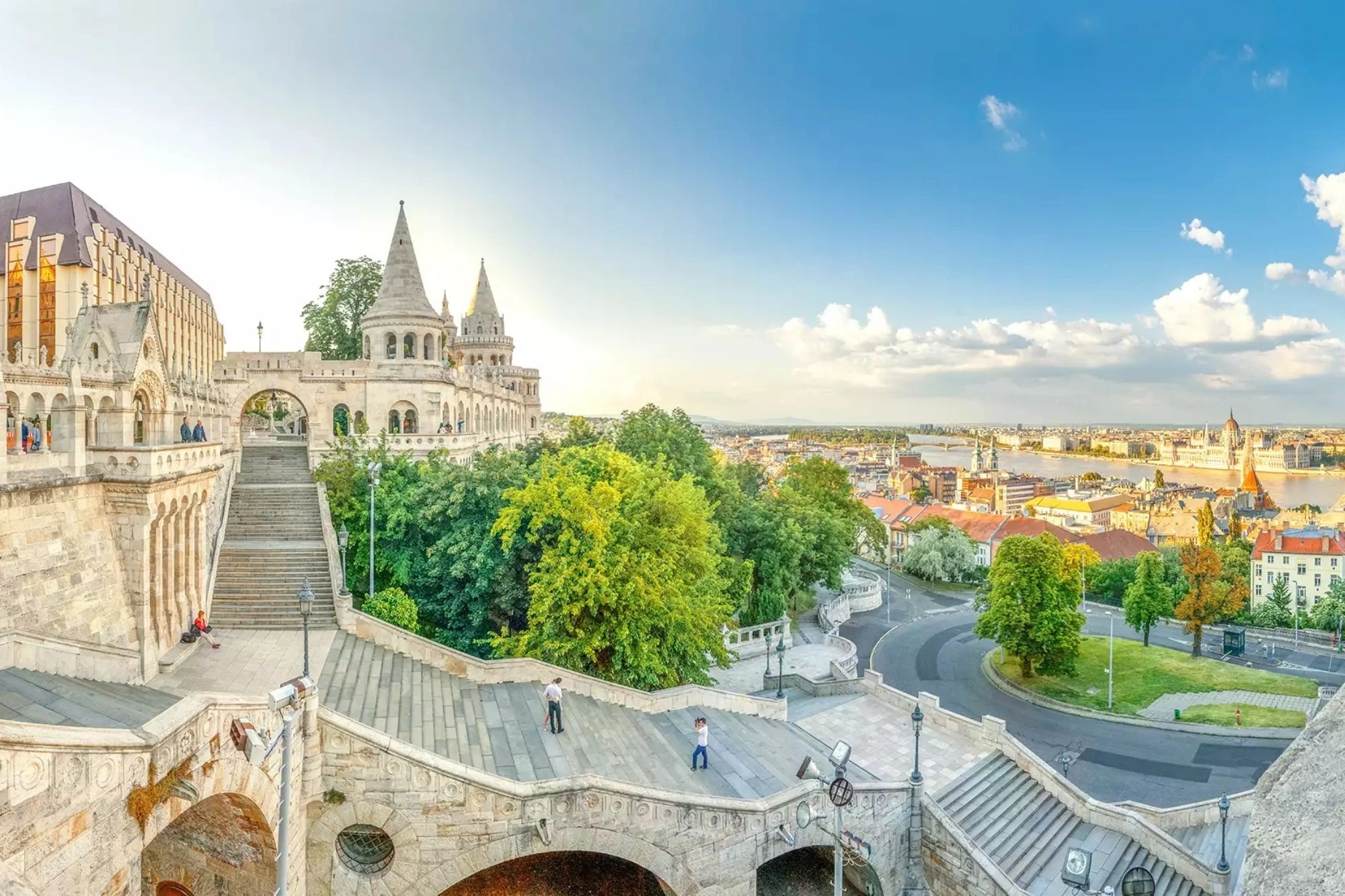 Blick auf die Fischerbastei bei Budapest Wochenendtrip