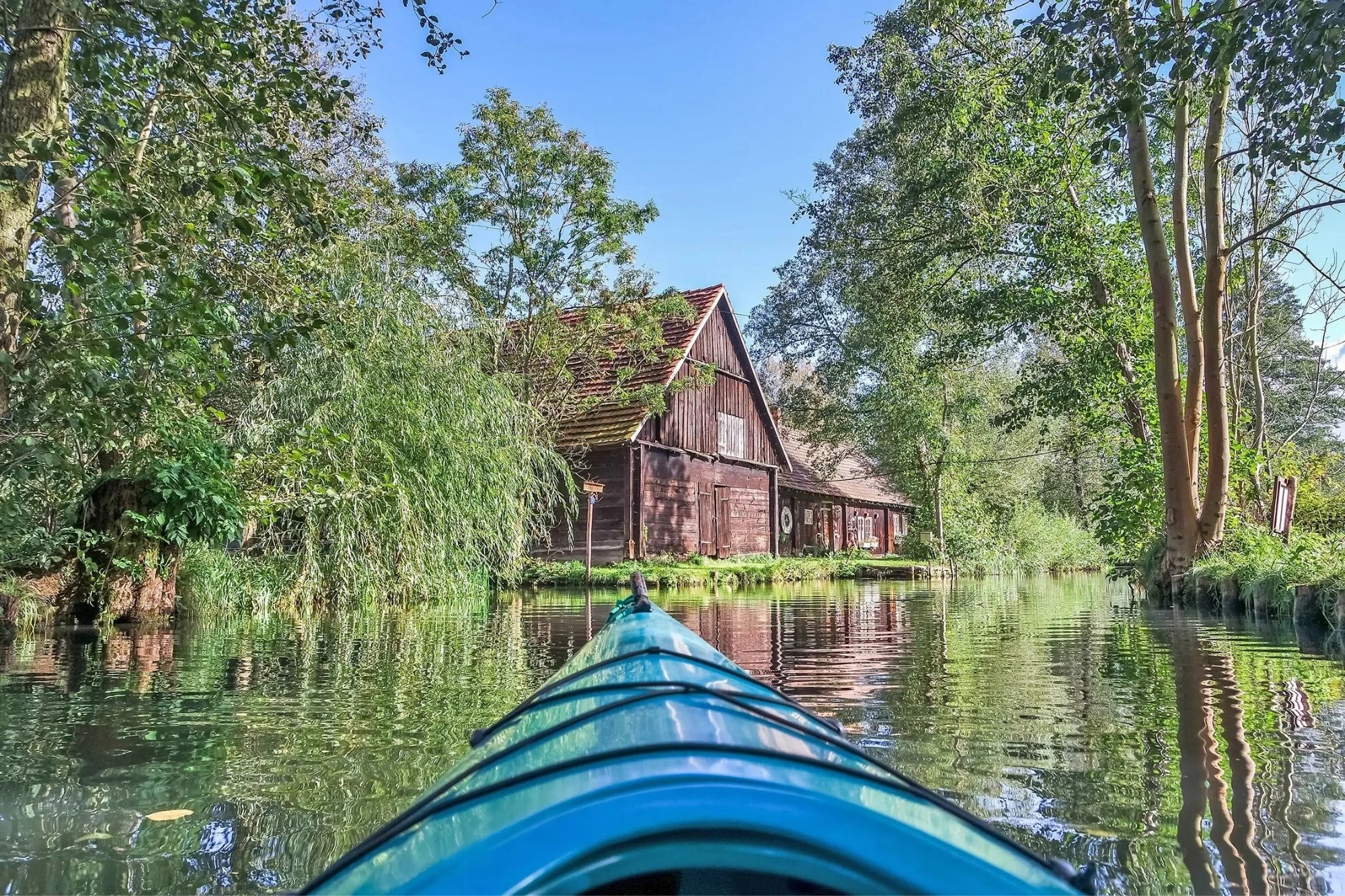 Kanufahren im Spreewald