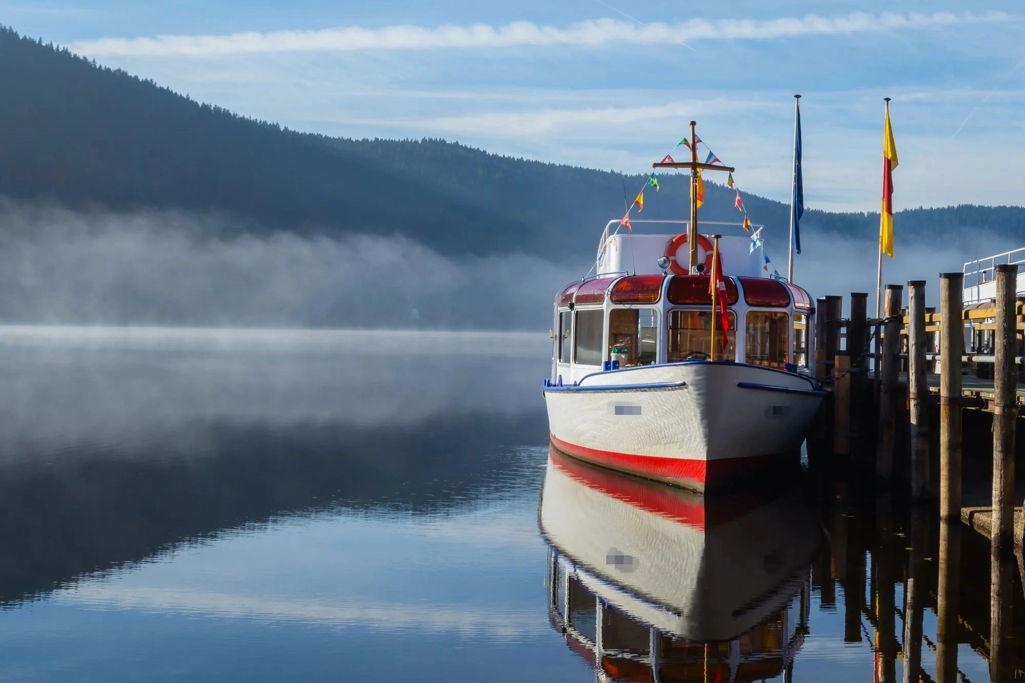 Boot auf dem Titisee