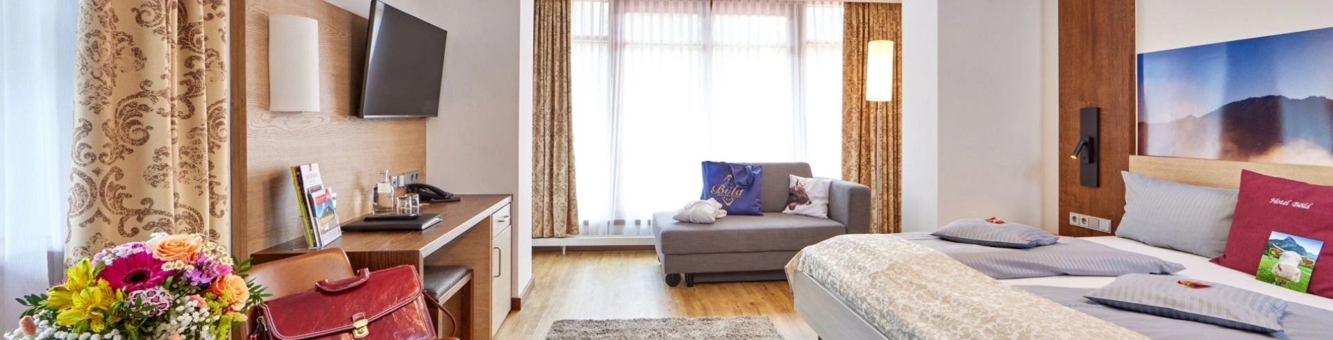 Beispielzimmer Economy im Landhotel Böld