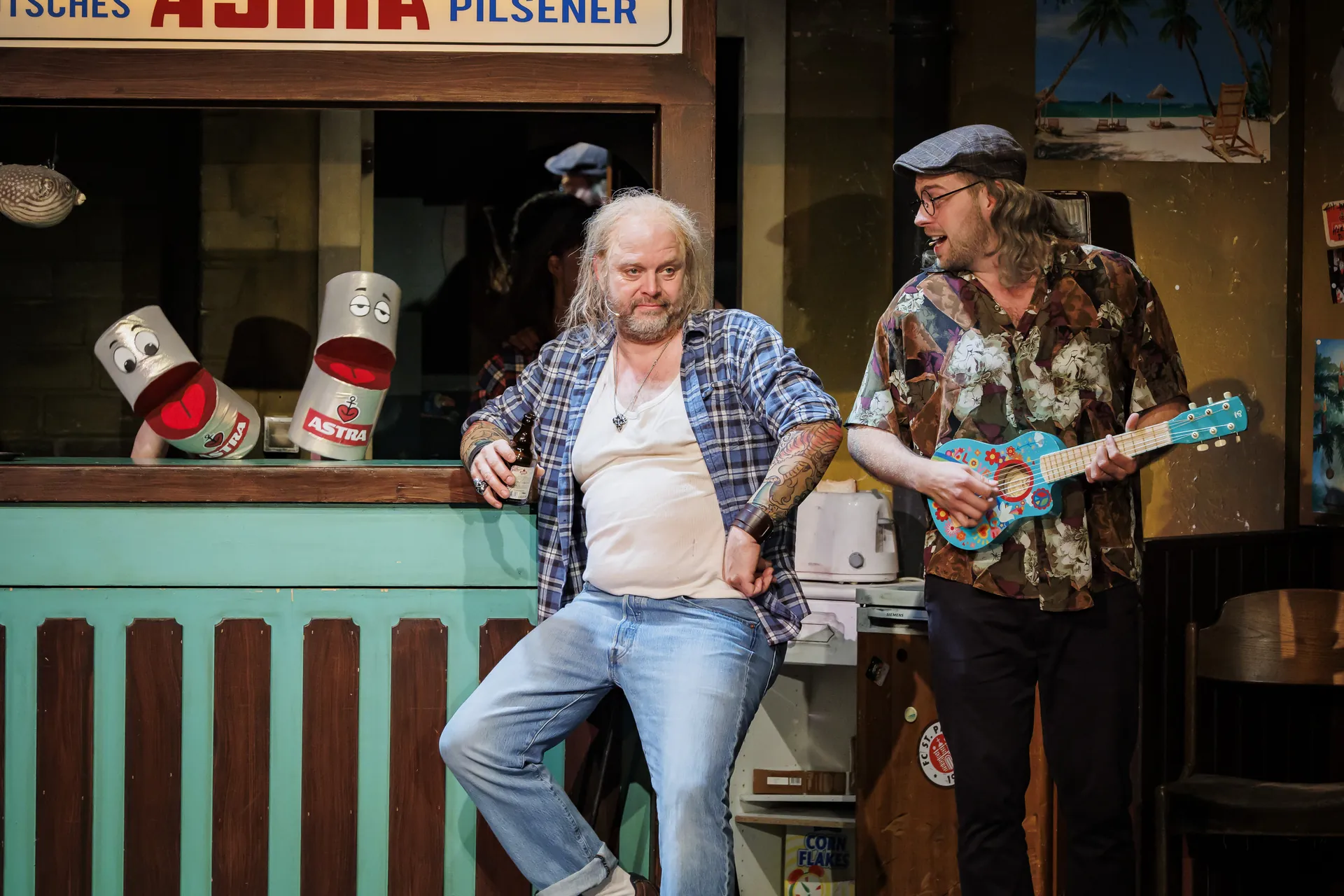 Die Königs schenken nach (Uraufführung) - Szenenmotiv 9