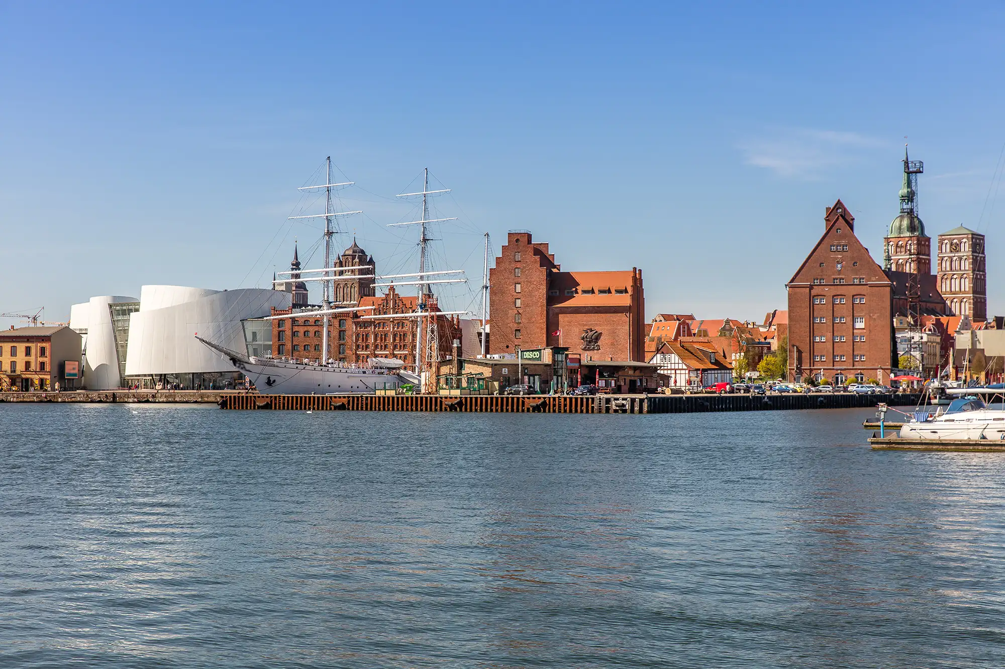 Hafen in Stralsund