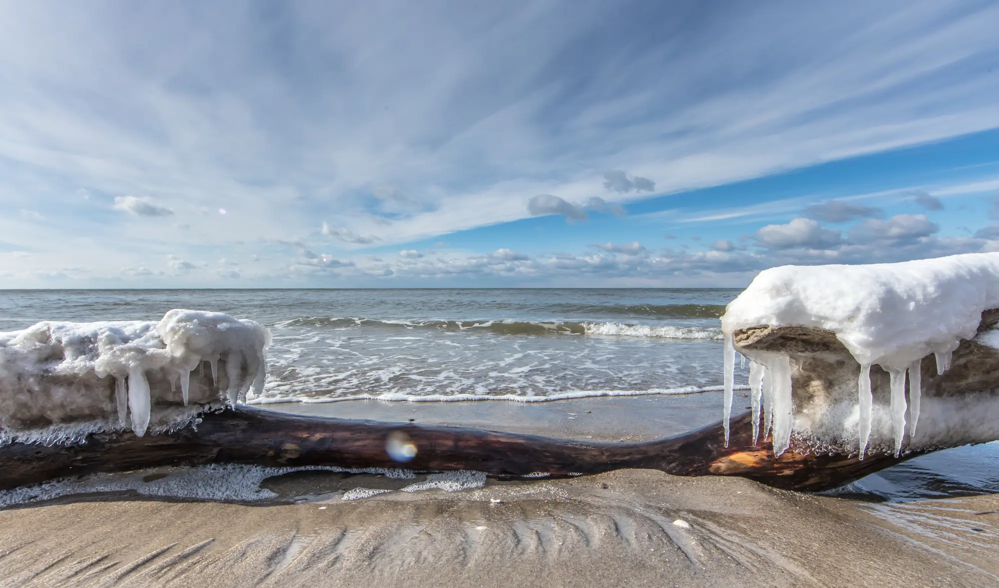 Winter an der Ostseeküste