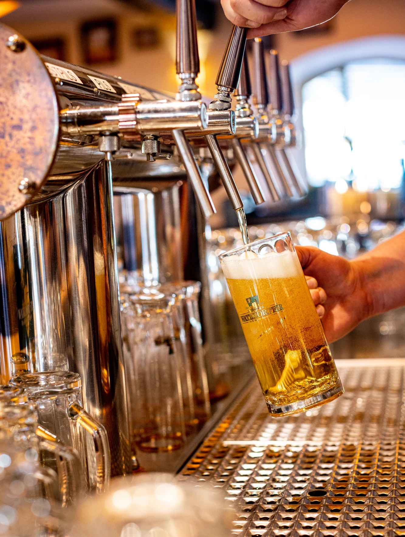 Watzdorfer Geleitschenke - Watzdorfer Bier, frisch eingeschenkt