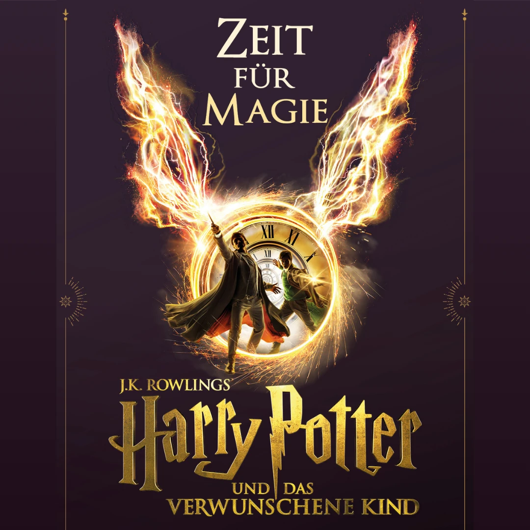 Harry Potter und das verwunschene Kind, Keyvisual (Zeit für Magie)