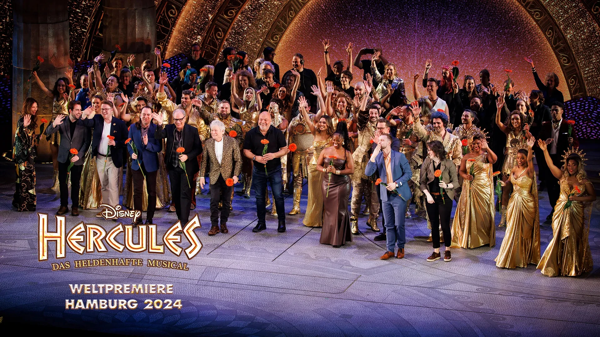 Thumbnail für das Video: Hercules Musical - Weltpremiere in Hamburg