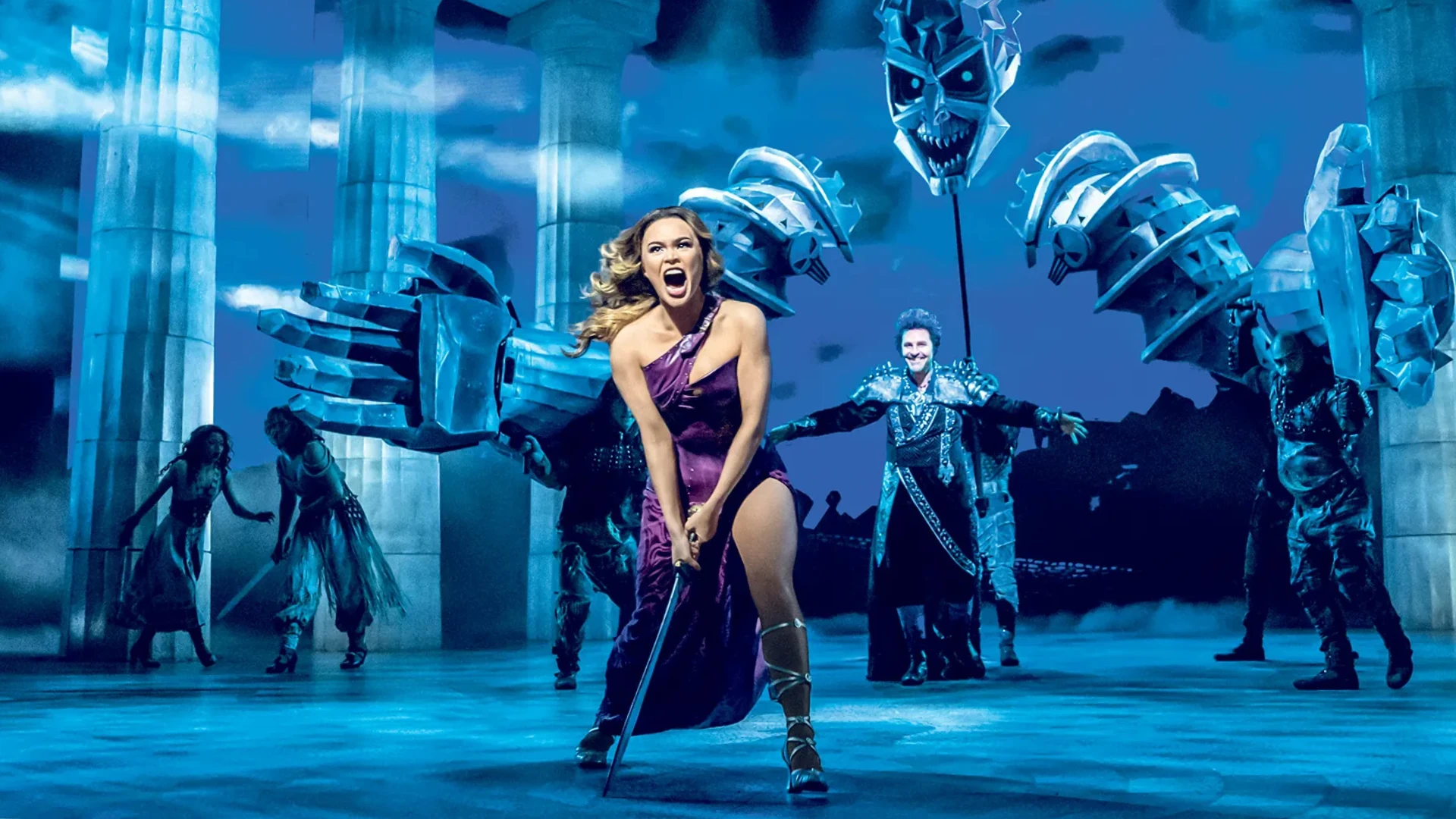 Disneys Hercules in Hamburg, Szenenbild Meg und Hades