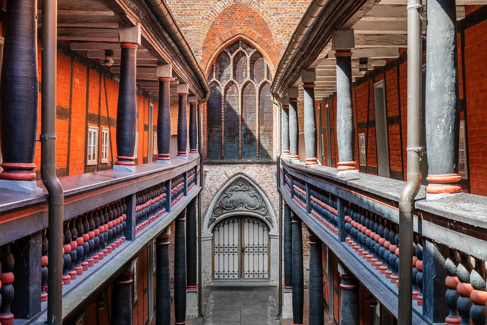 Heiliggeistkloster für Besuch mit Hotel in Stralsund