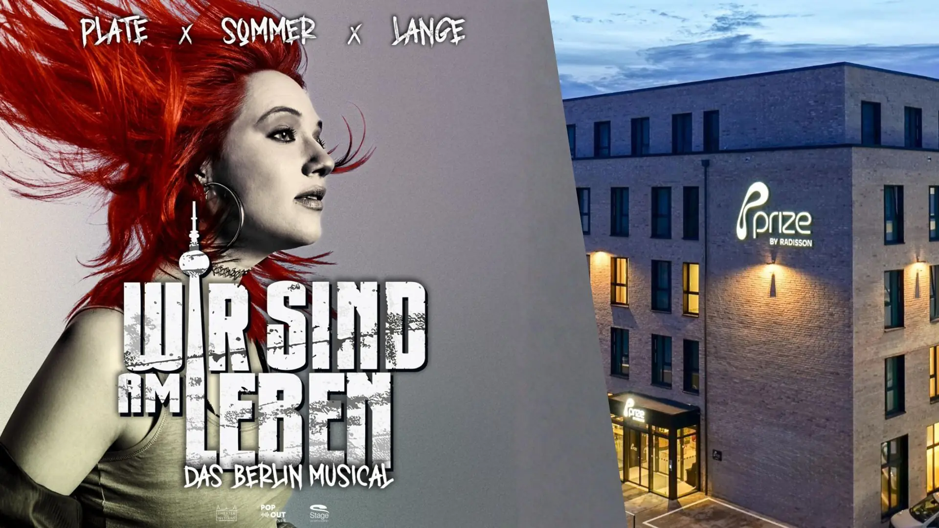 Porträt einer Frau von dem Musical 