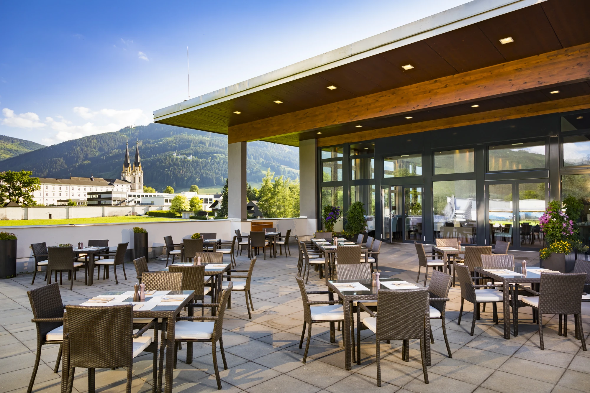 Hotel_Spirodom_Admont_Terrasse