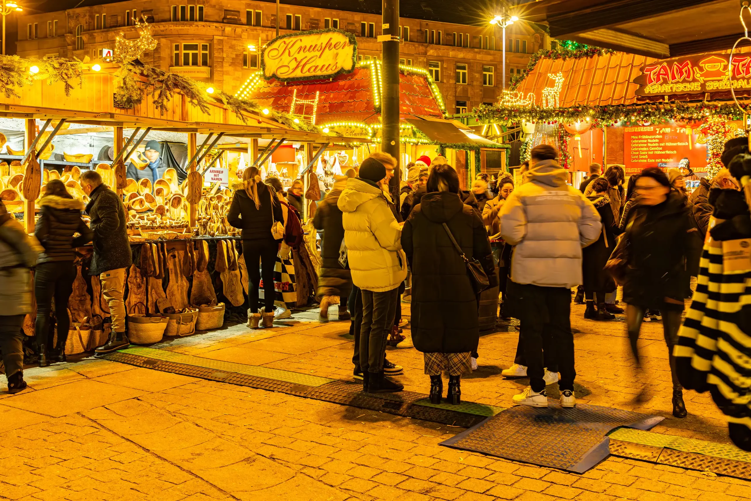 Weihnachtsstadt Dortmund reges Treiben