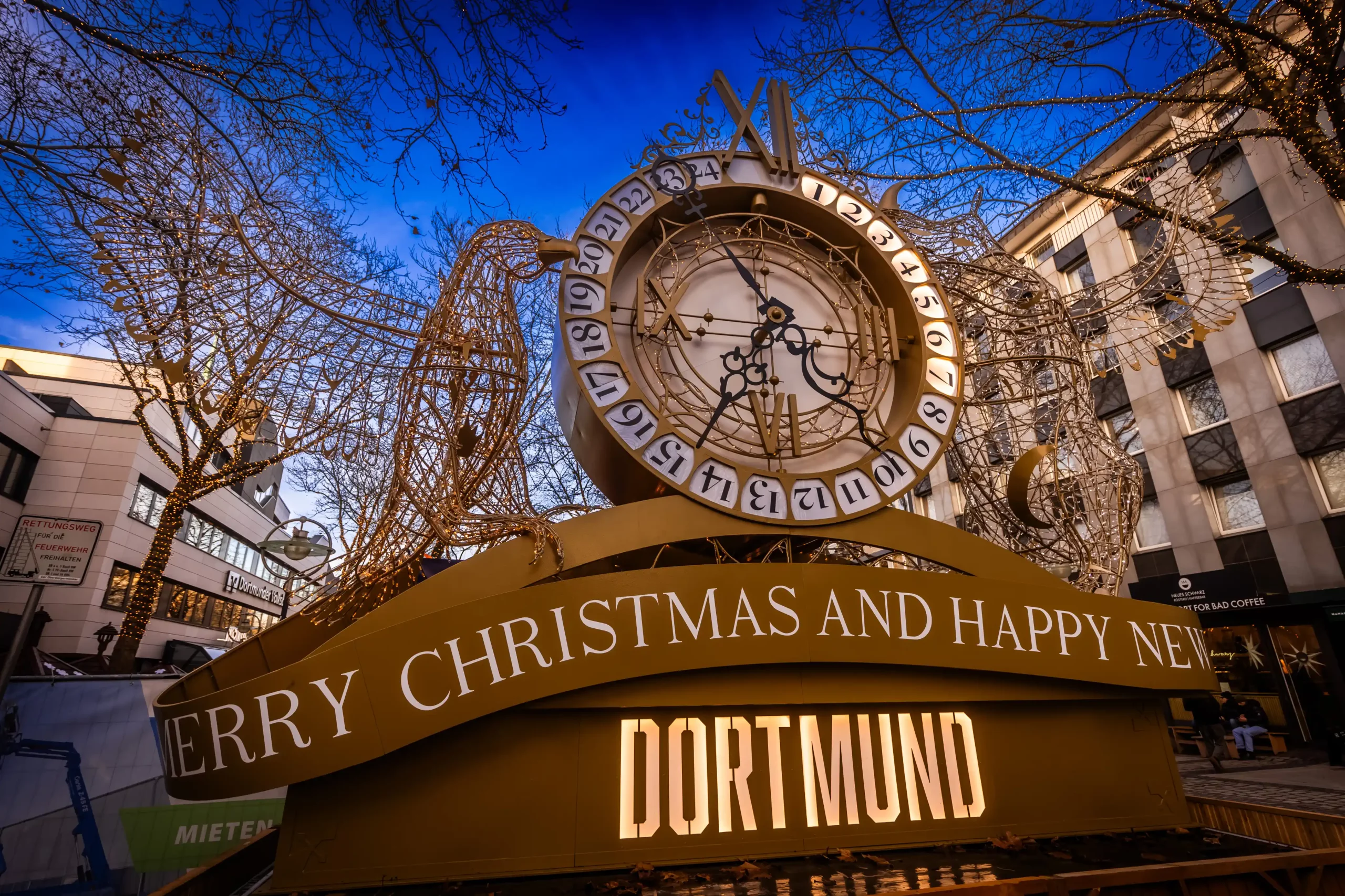Weihnachtsstadt Dortmund Uhr