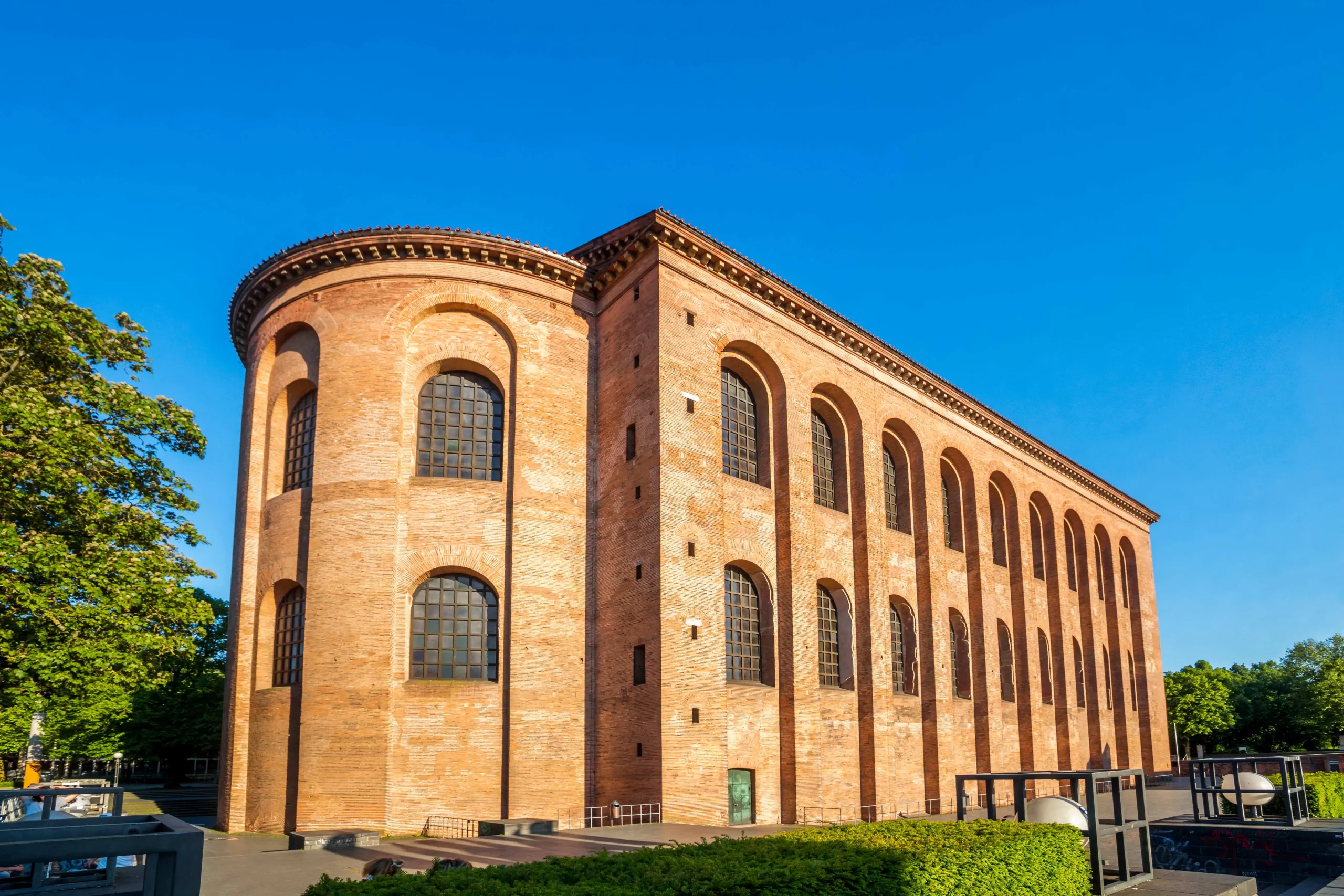 Die Konstantin Basilika in Trier.