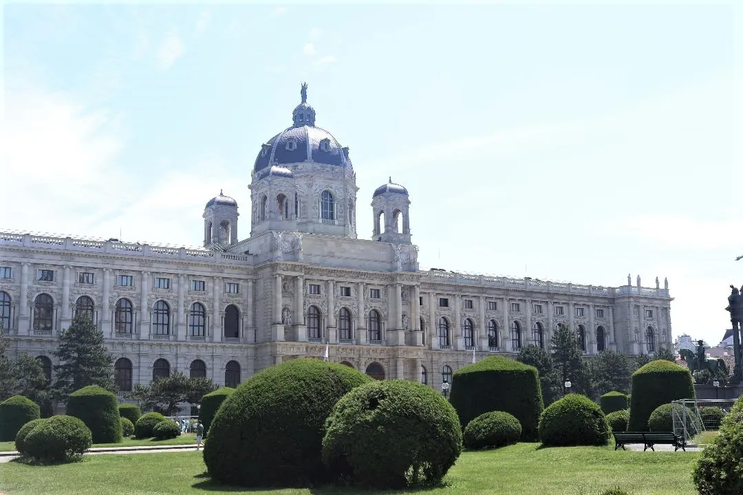 Wien - Kunsthistorisches Museum am Tag