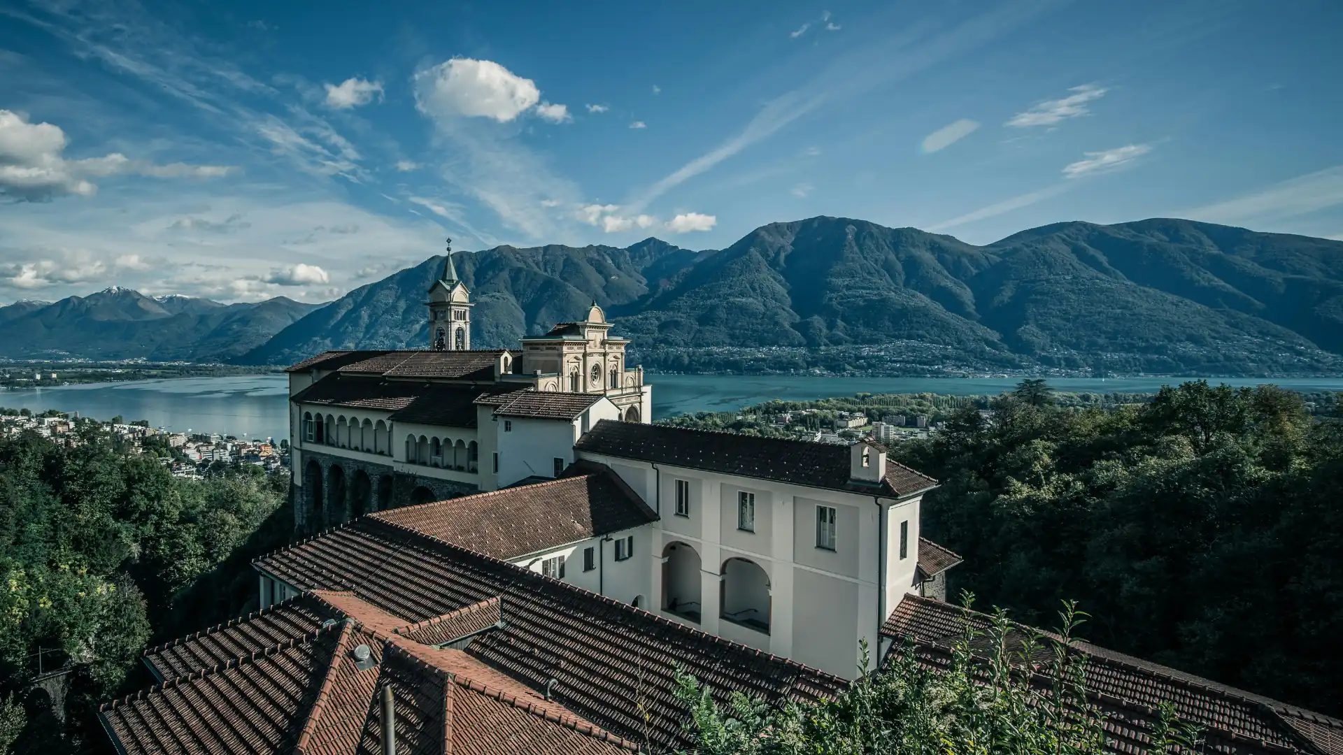 Lago Maggiore von der Schweiz aus betrachtet
