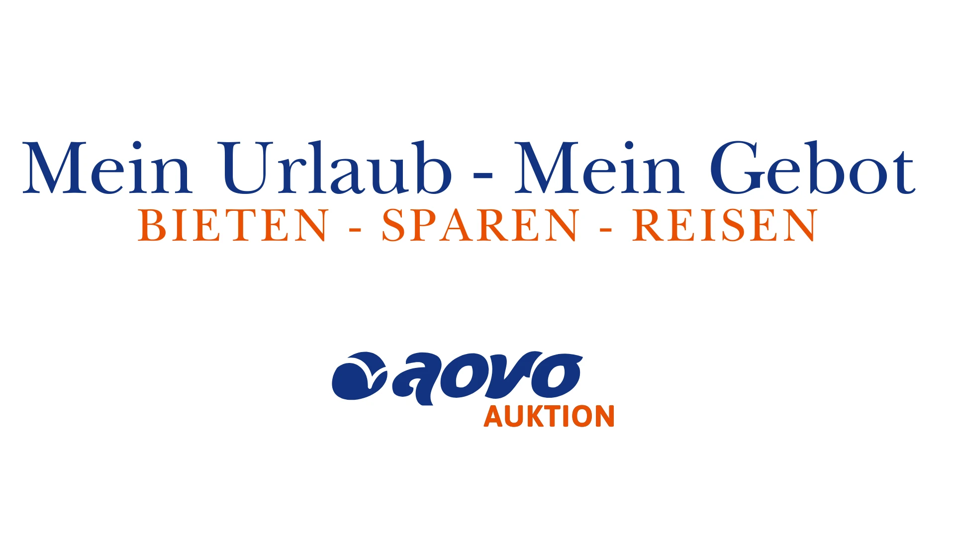 Slogan Auktionen neues Design - Mein Urlaub -mein Gebot Bieten Sparen Reisen