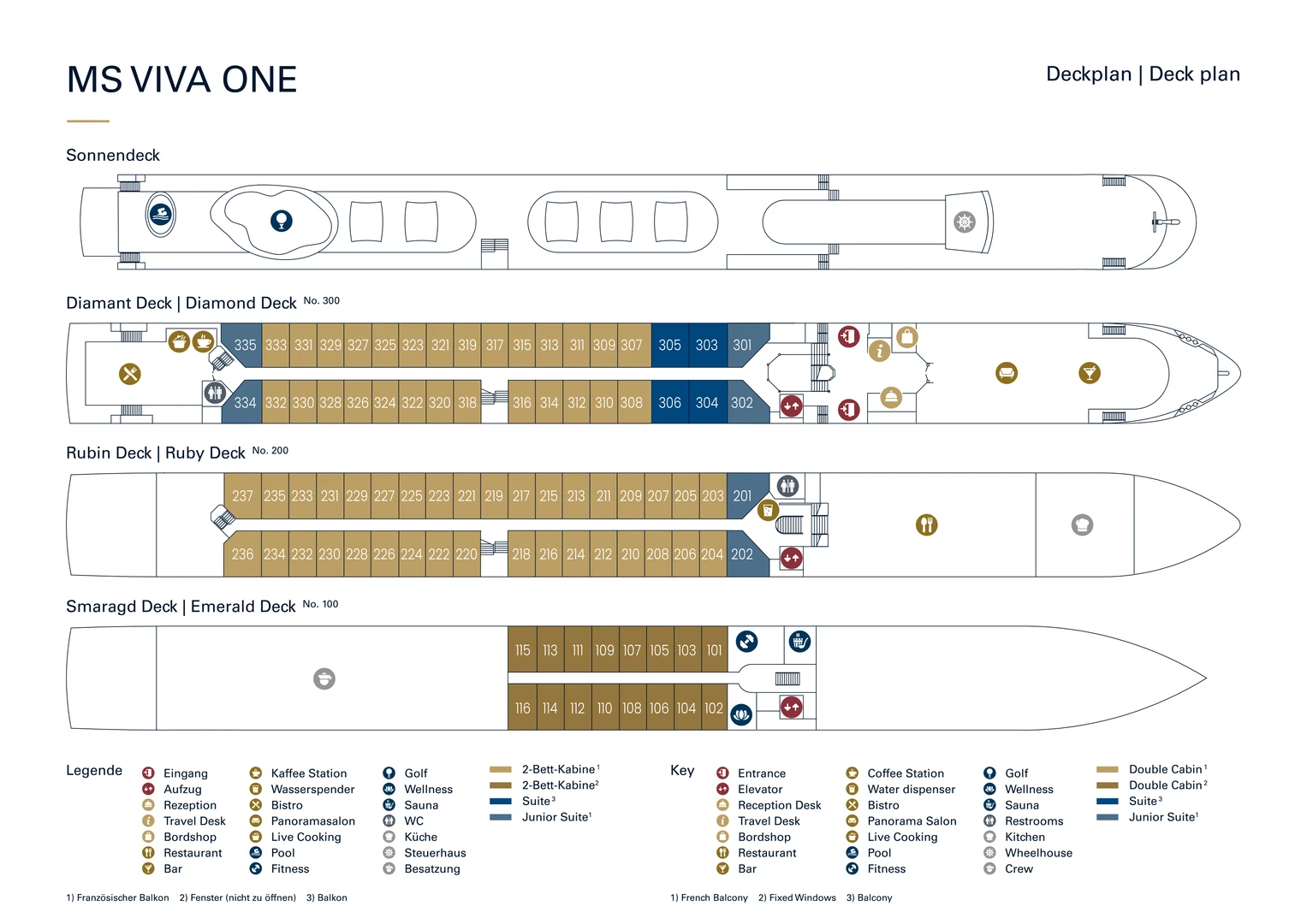 Kabinenplan MS_VIVA_ONE