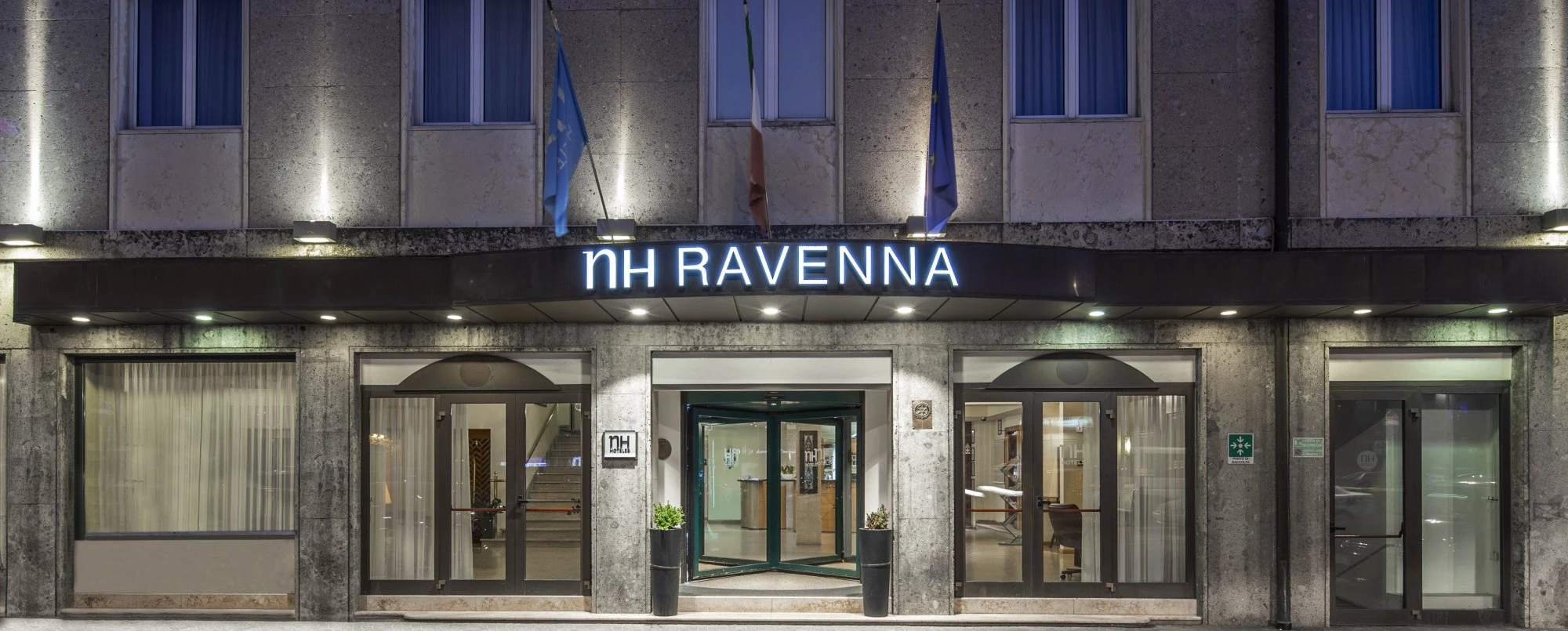 NH Ravenna Hotel Außenansicht des Hotels
