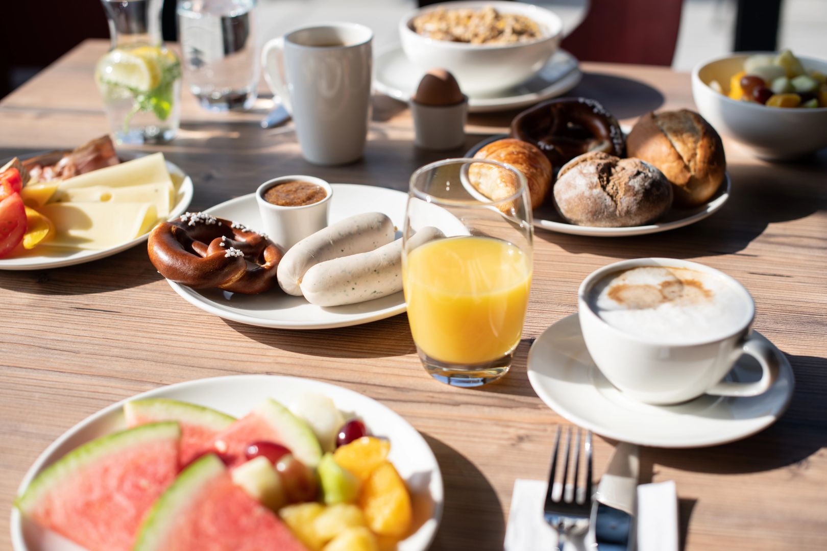 aja Ruhpolding Frühstückstisch