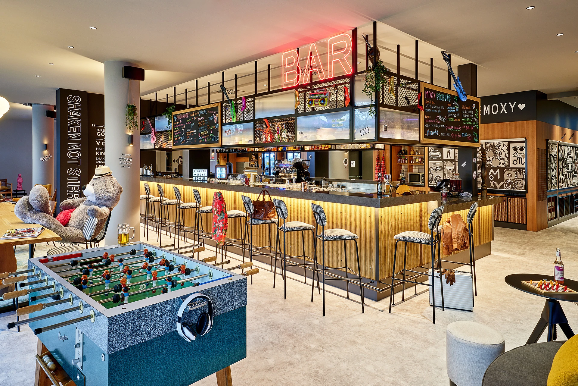 Moxy Hotel Bochum Frühstücksraum 3