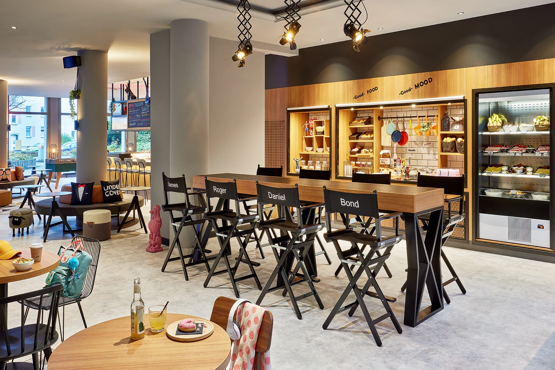 Moxy Hotel Bochum Frühstücksraum 2