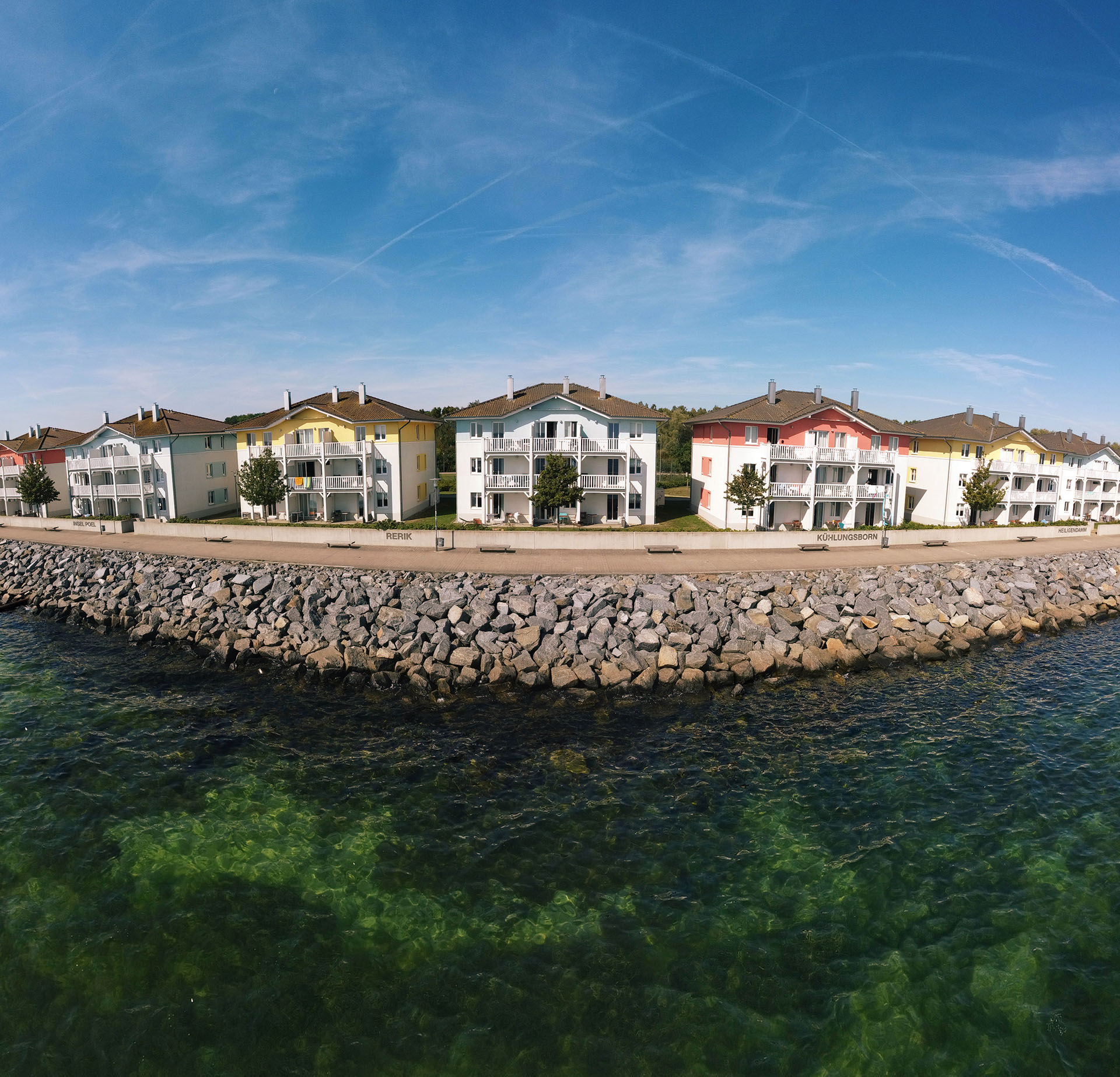 Bunte Ferienwohnungen am Meer in Rerik