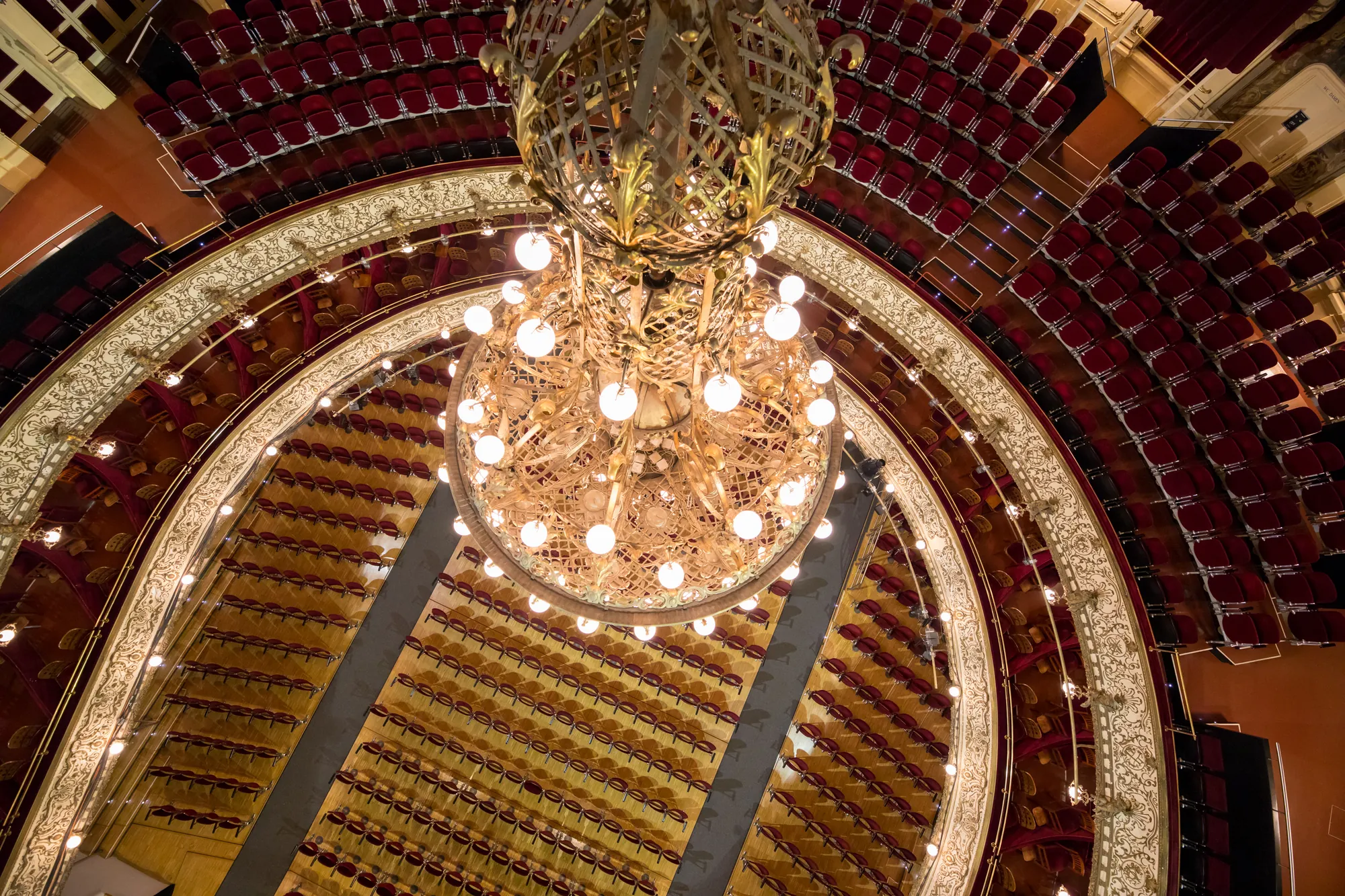 Ronacher - Aussicht auf den Saal von oben