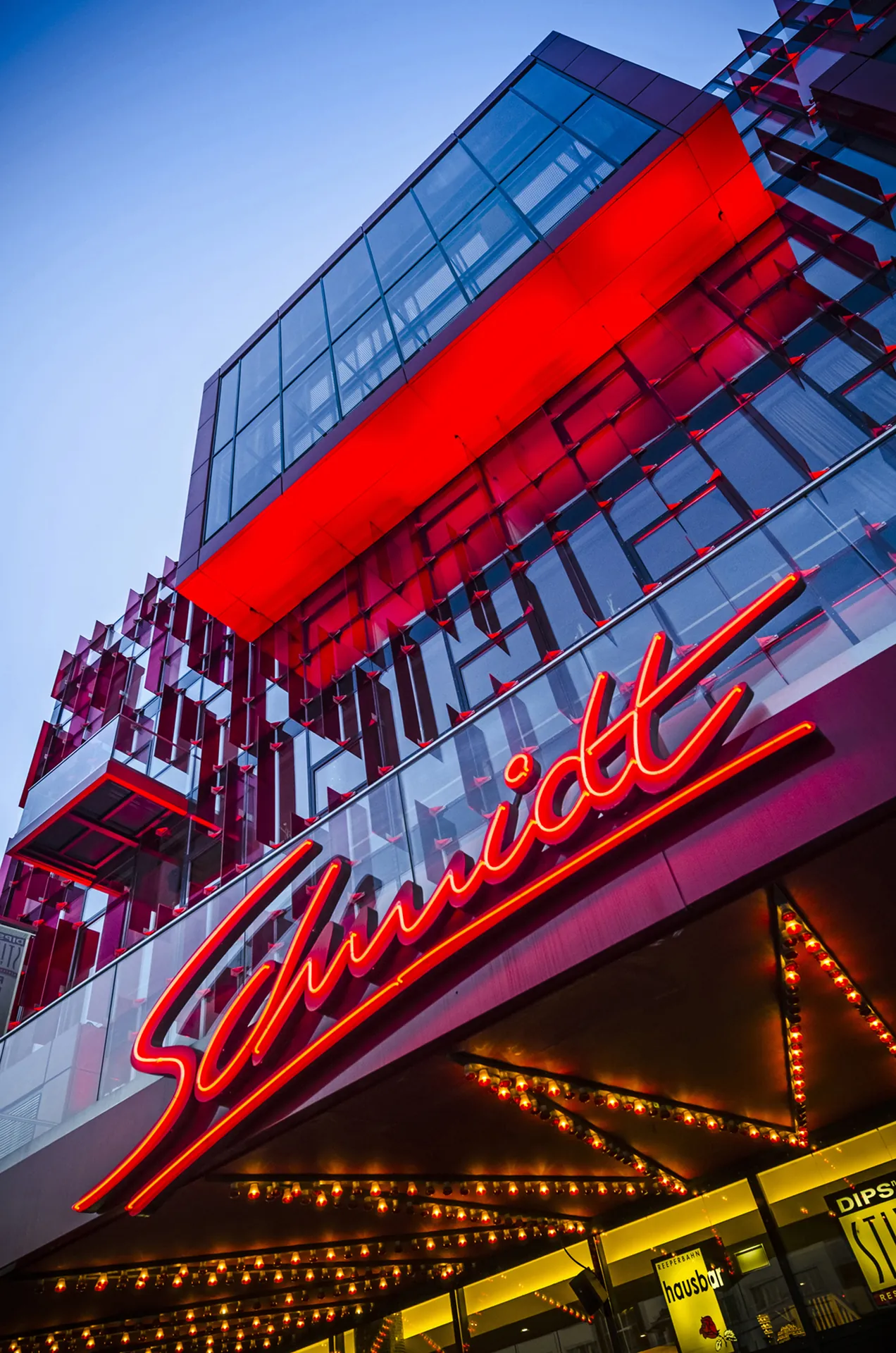 Schmidt Theater von Außen, Eingangsfassade