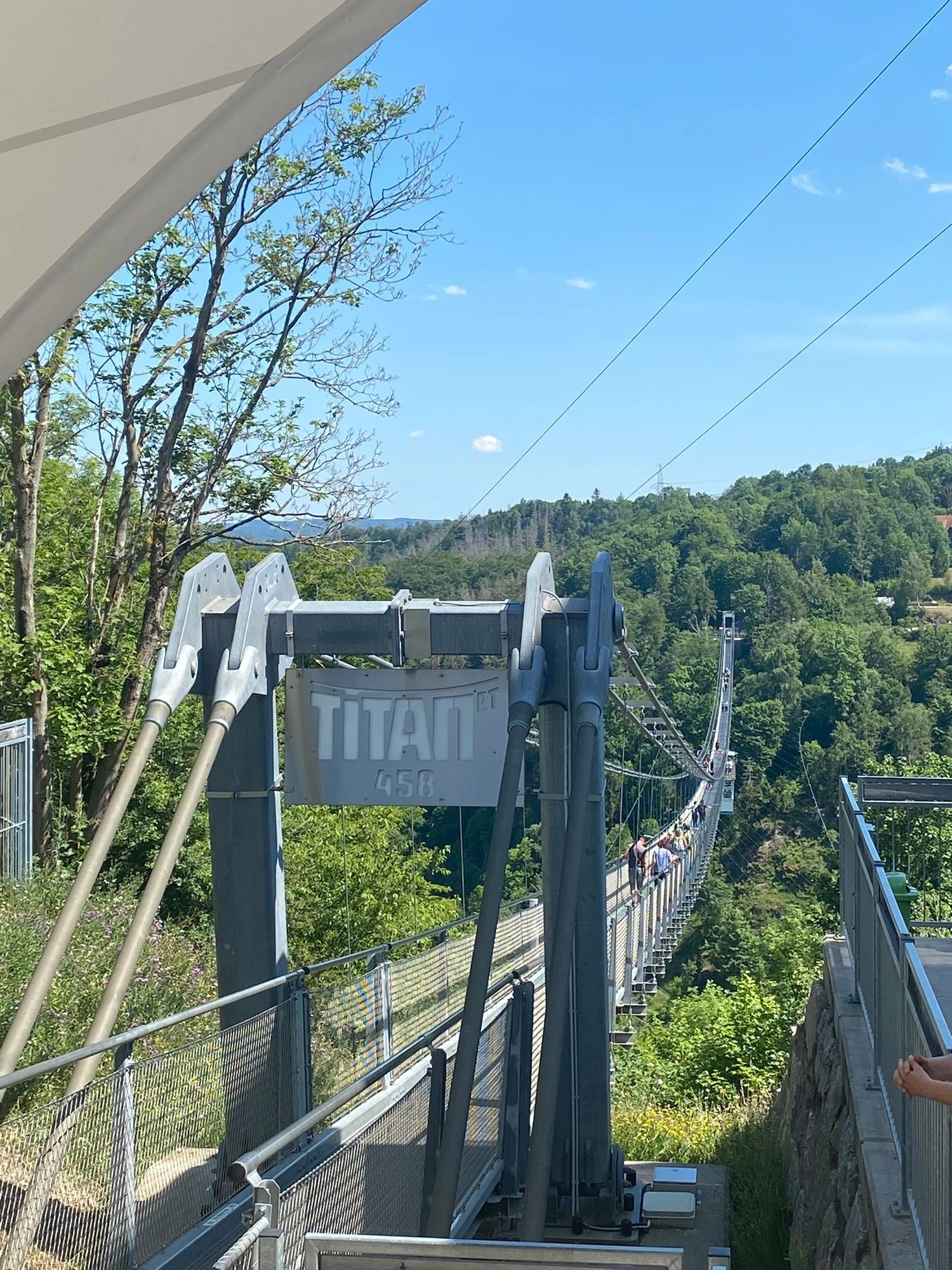 Schönste Wanderungen Harz Die Titan RT Fußgängerbrücke