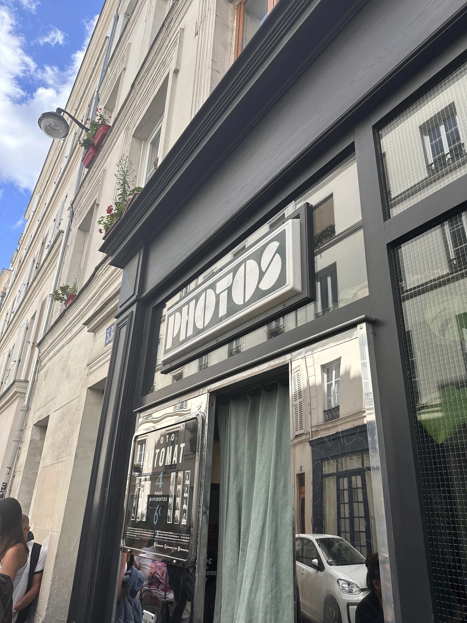 Sehenswürdigkeiten Paris Berühmter Fotoautomat