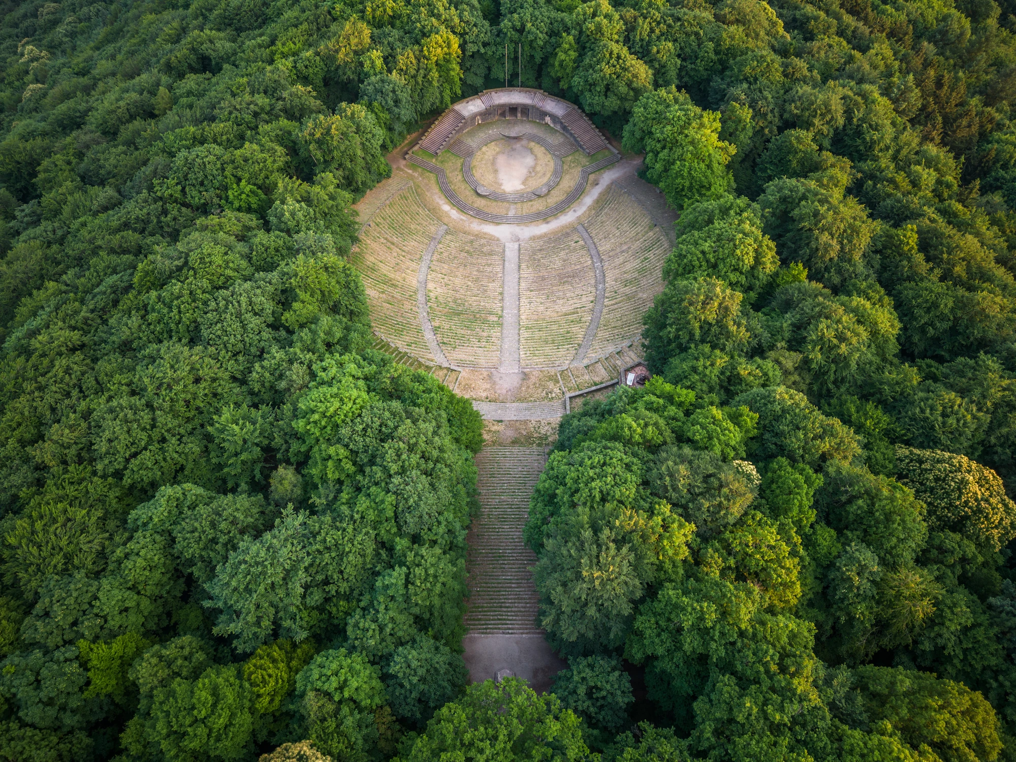 Freilichtbühne Thingstätte auf dem Heiligenberg bei Heidelberg Urlaub