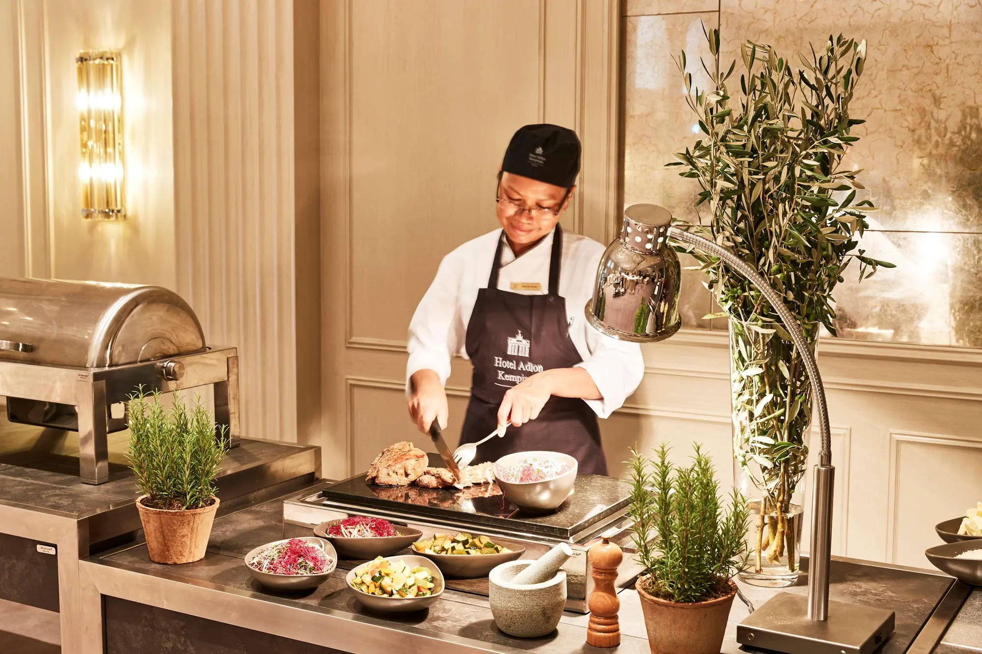 Live-Cooking im Hotel Adlon Kempinski Berlin